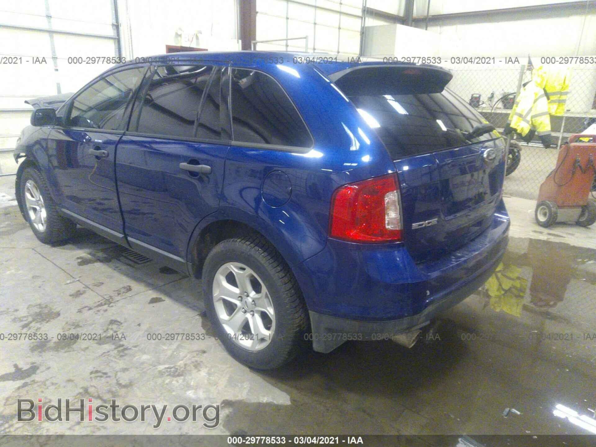 2013 FORD EDGE - VIN: 2FMDK4GC2DBB99331 - Фото 3