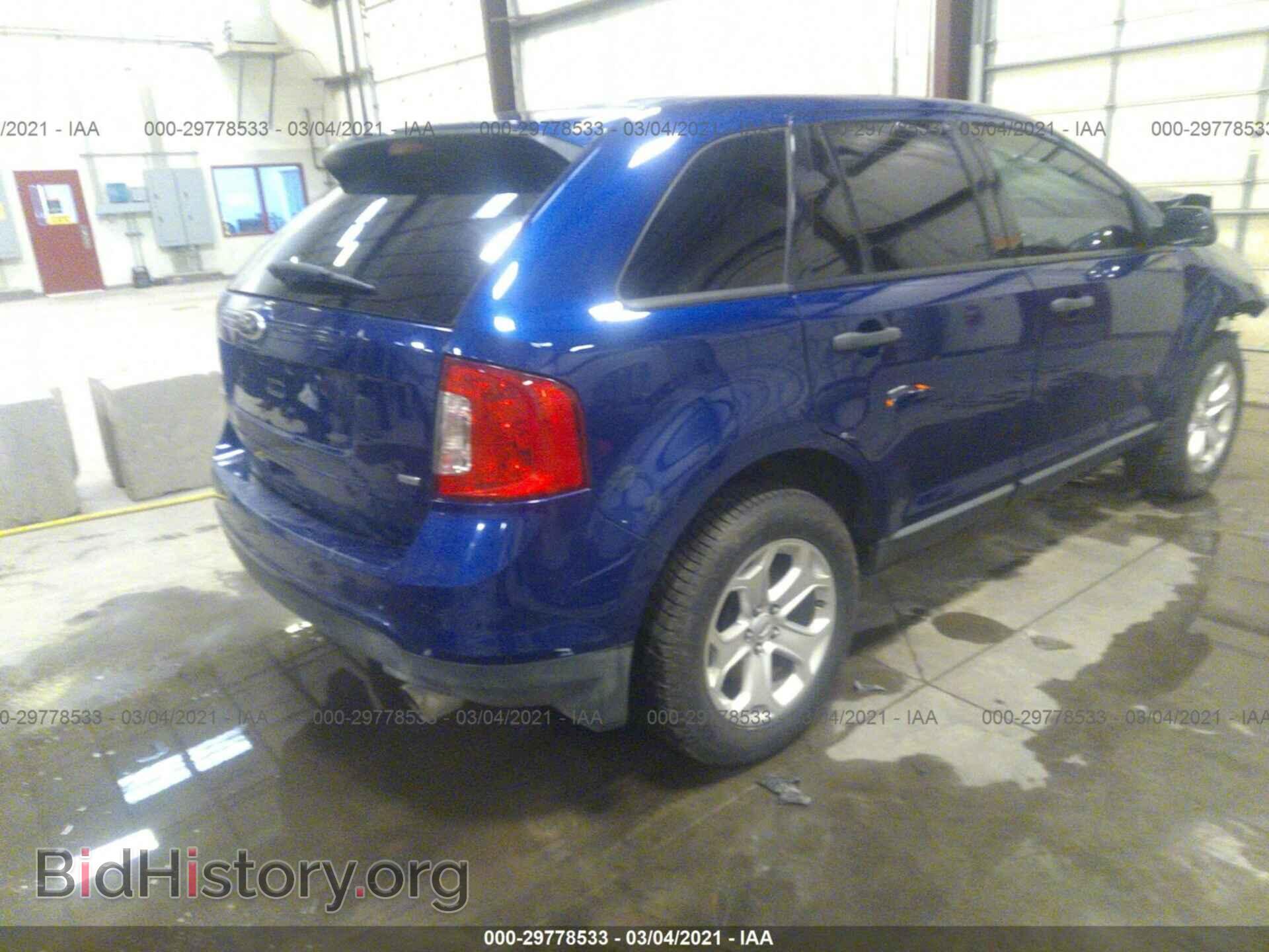 2013 FORD EDGE - VIN: 2FMDK4GC2DBB99331 - Фото 4
