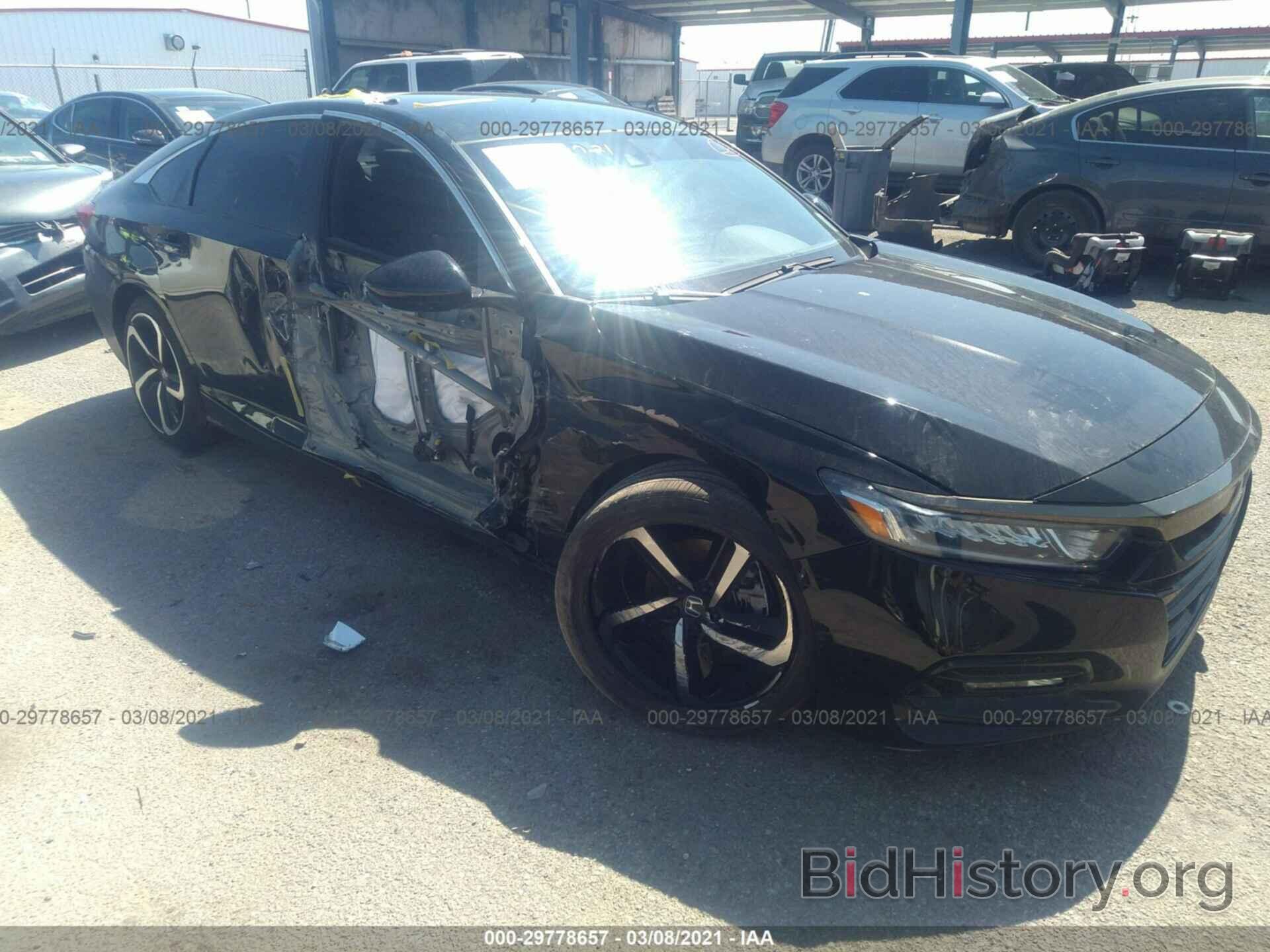 Photo 1HGCV1F39LA050806 - HONDA ACCORD SEDAN 2020