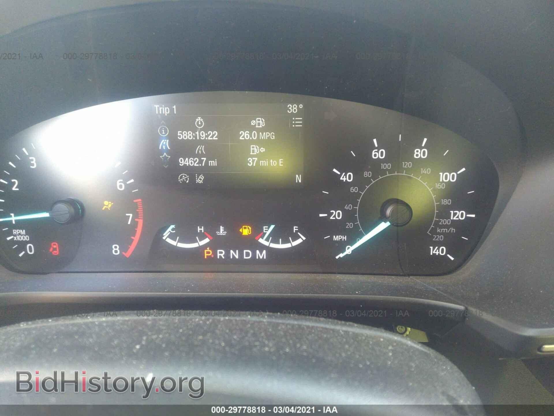 2020 FORD ESCAPE - VIN: 1FMCU9H94LUA70697 - Фото 7