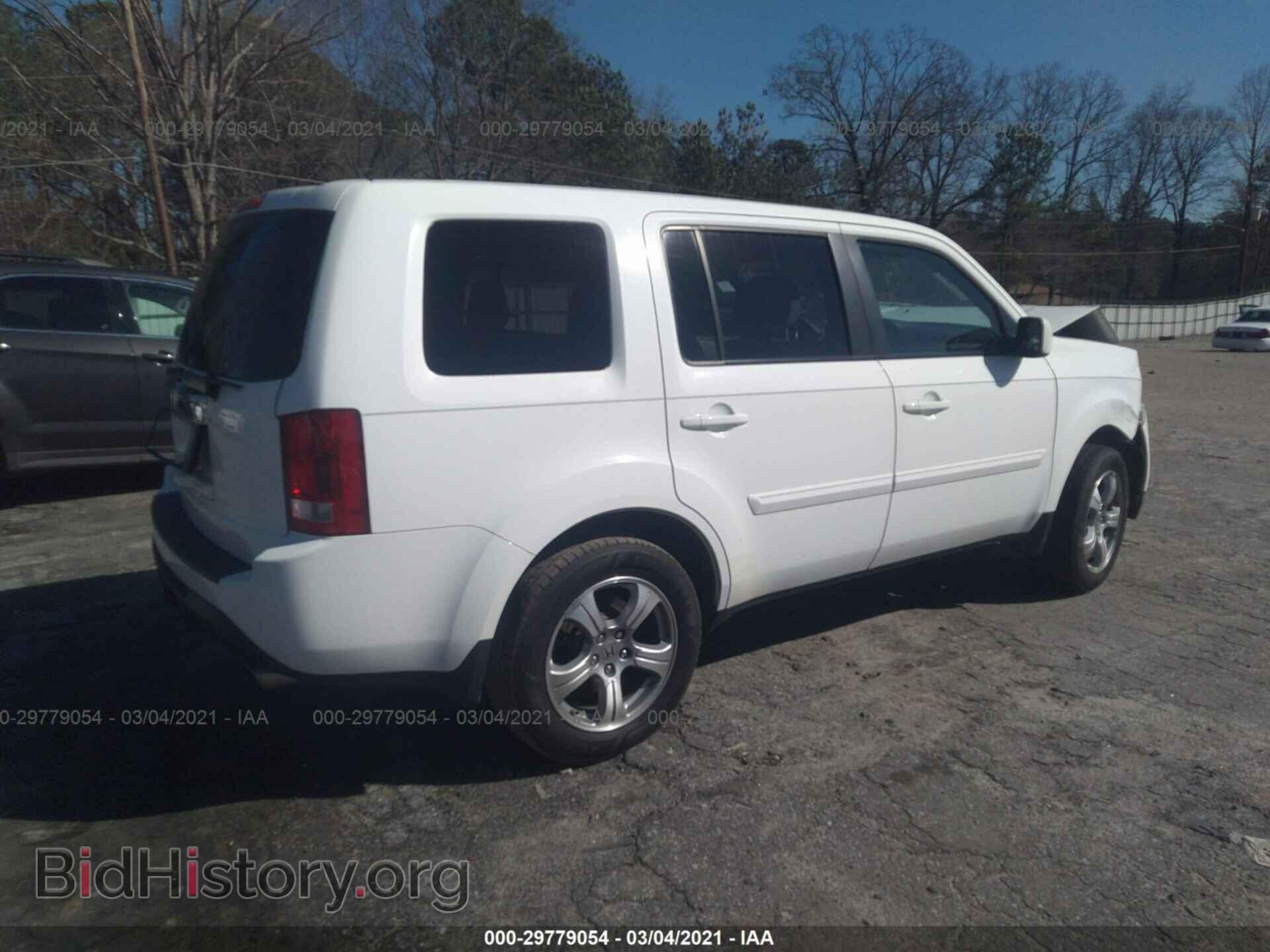 2013 HONDA PILOT - VIN: 5FNYF3H50DB028536 - Фото 4