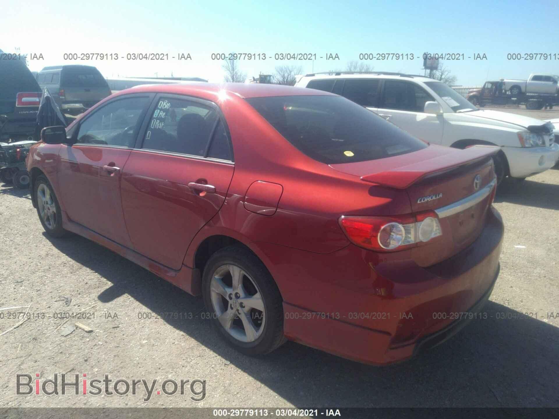 2013 TOYOTA COROLLA - VIN: 5YFBU4EEXDP081643 - Фото 3