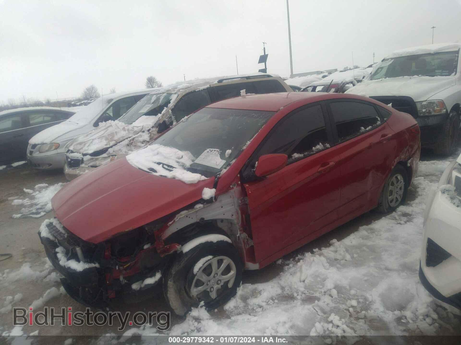 2014 HYUNDAI ACCENT - VIN: KMHCT4AE7EU768284 - Фото 2