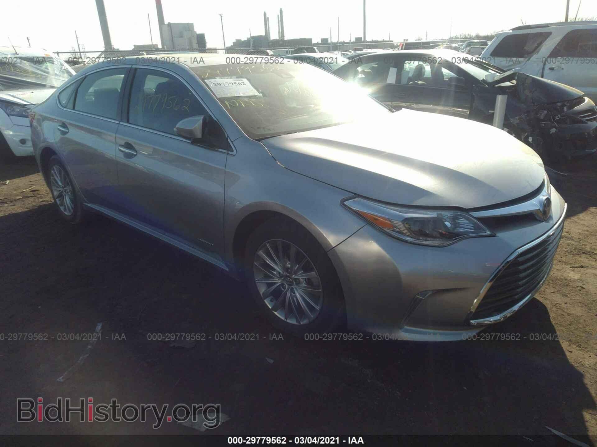 Фотография 4T1BD1EB1HU059538 - TOYOTA AVALON 2017