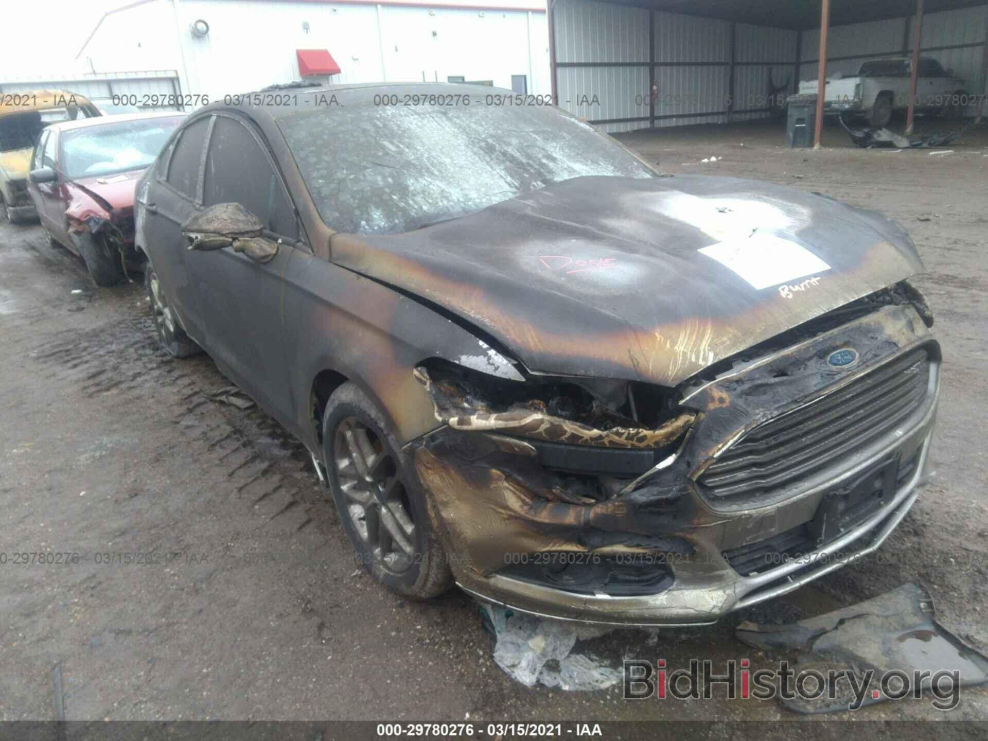 Photo 3FA6P0HD8GR344186 - FORD FUSION 2016