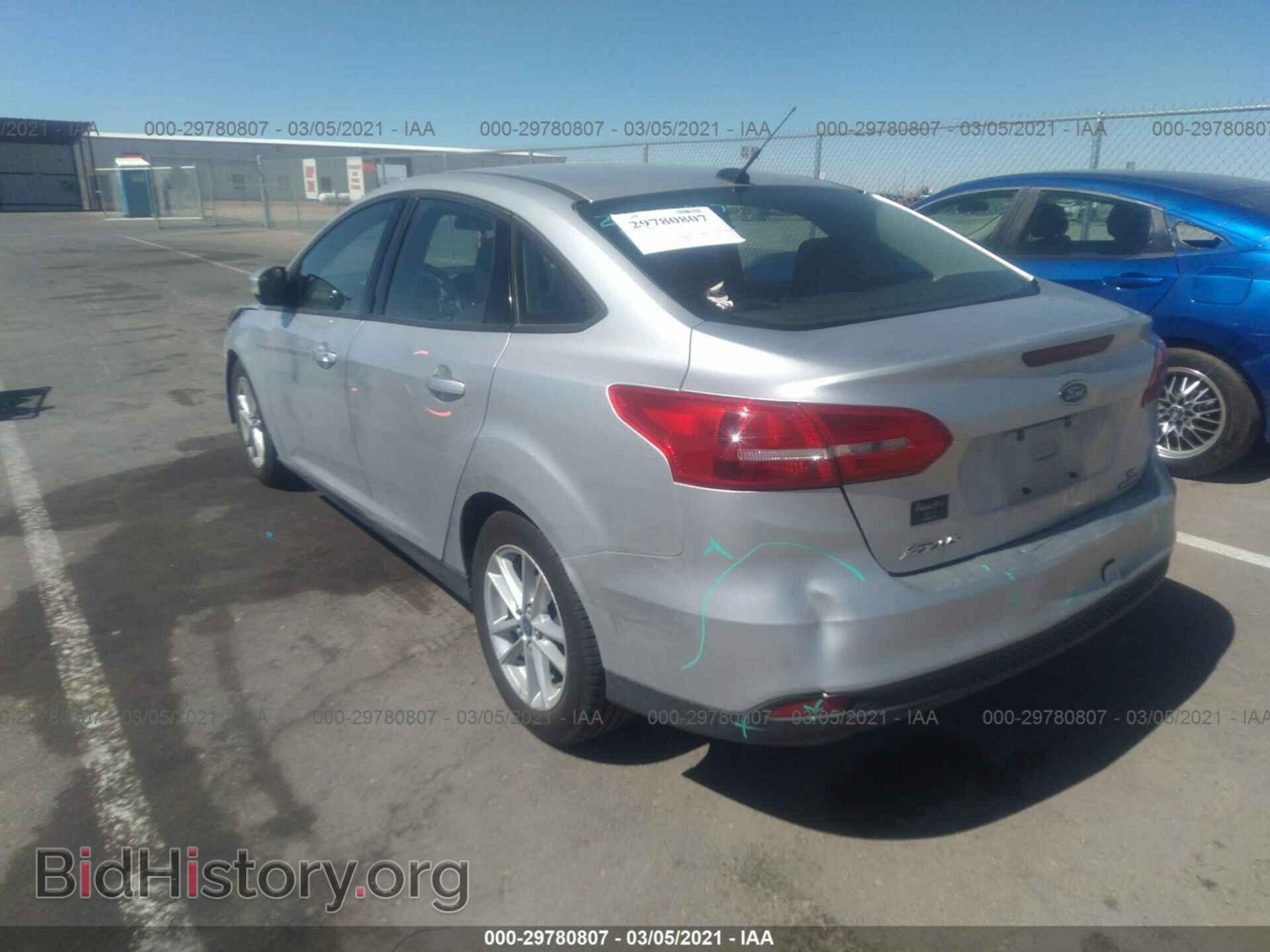 2015 FORD FOCUS - VIN: 1FADP3F21FL262968 - Фото 3