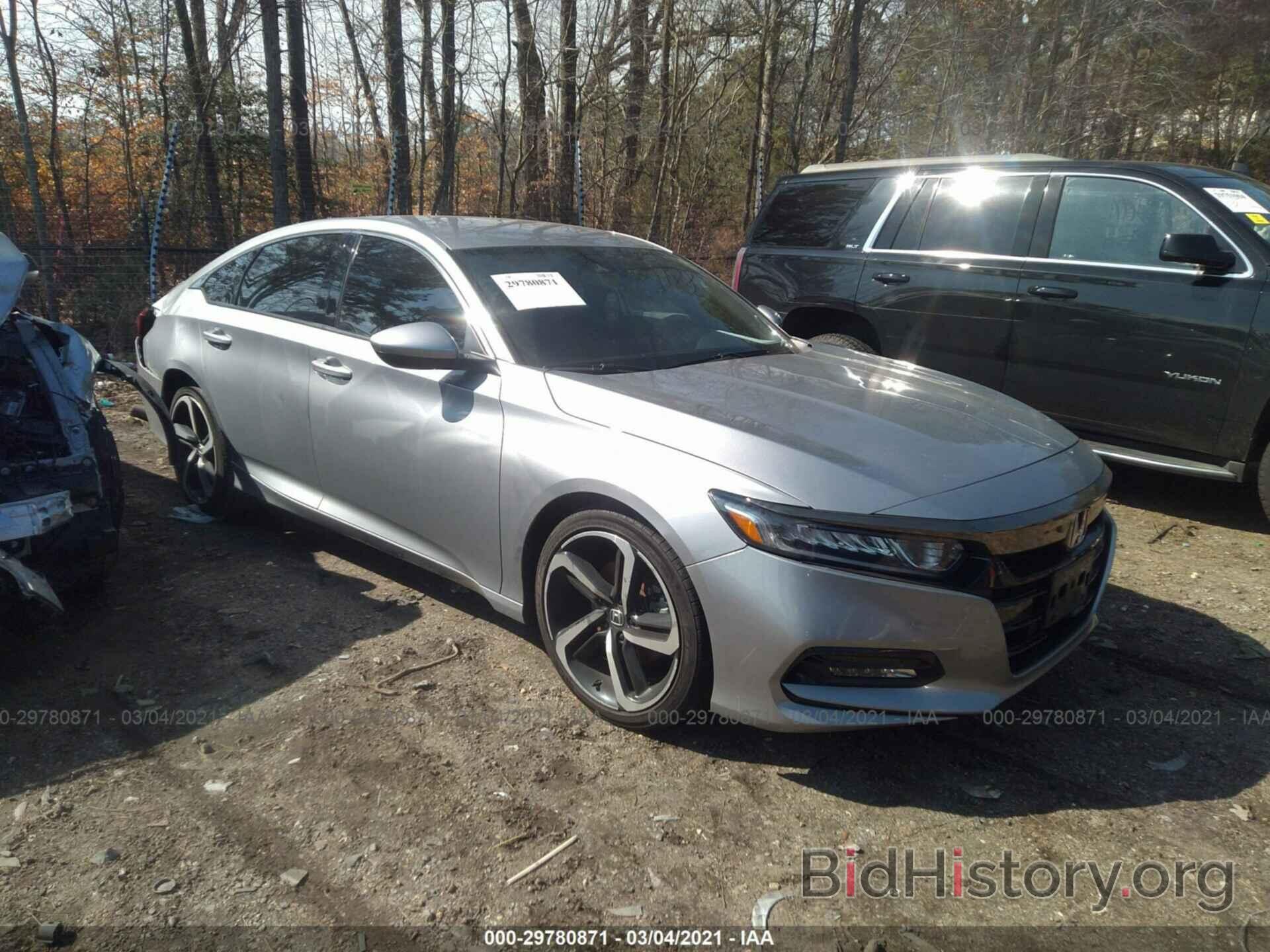 Photo 1HGCV1F38KA011350 - HONDA ACCORD SEDAN 2019