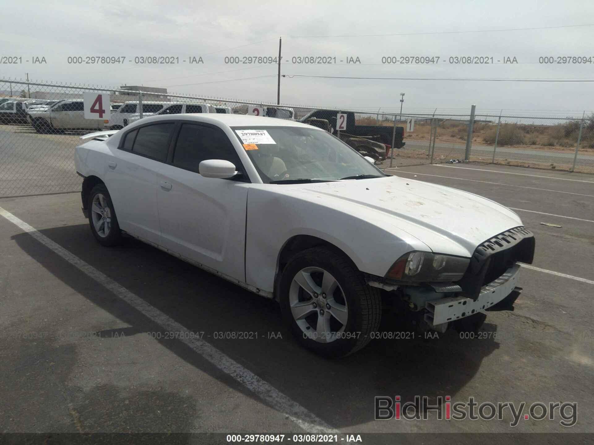 Photo 2C3CDXBG8CH162709 - DODGE CHARGER 2012