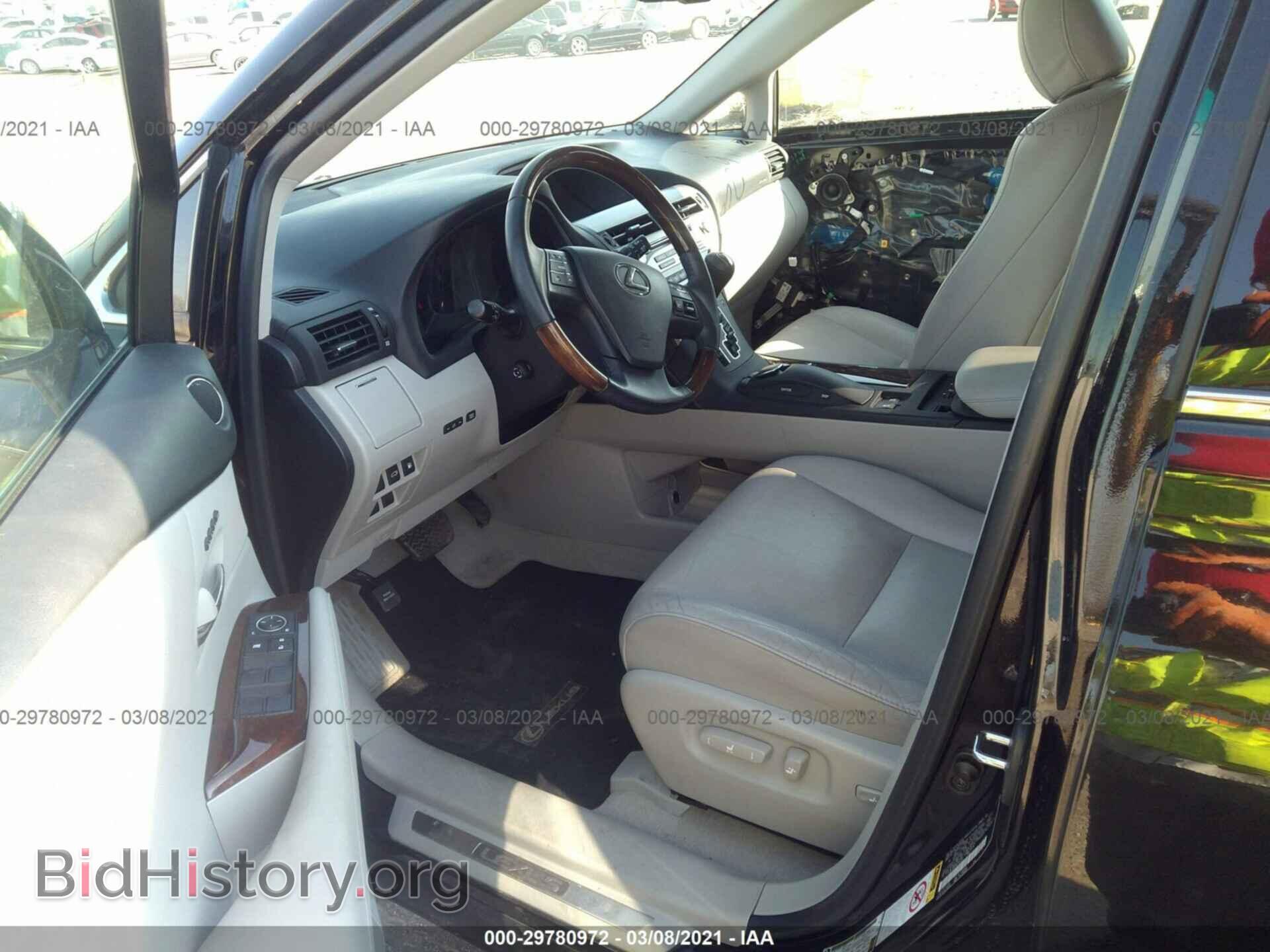 2011 LEXUS RX 350 - VIN: 2T2BK1BA4BC098713 - Фото 5