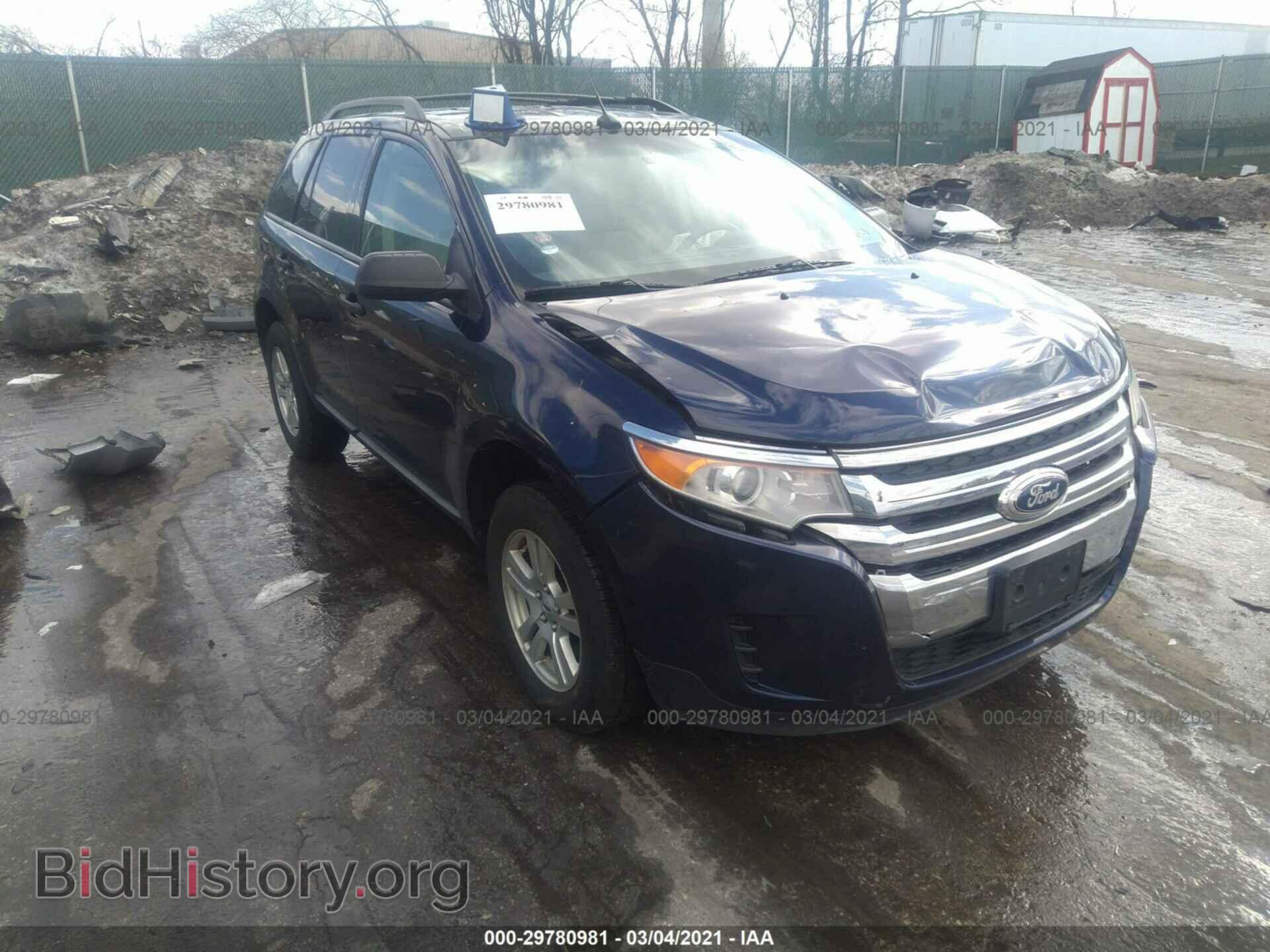 Фотография 2FMDK3GC8BBB30098 - FORD EDGE 2011