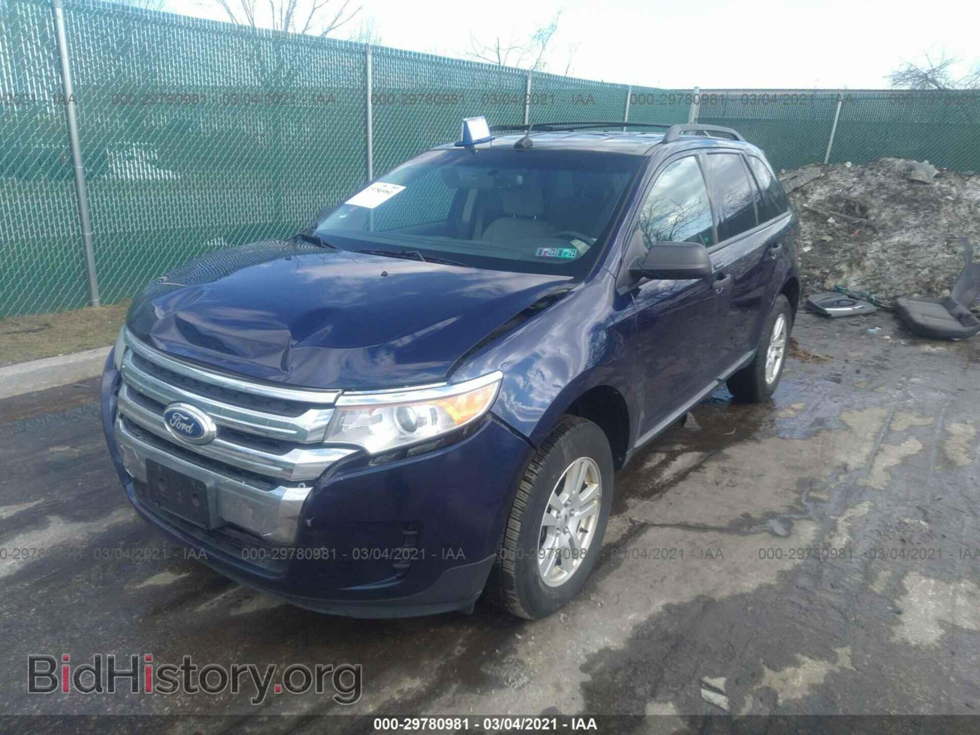 2011 FORD EDGE - VIN: 2FMDK3GC8BBB30098 - Фото 2