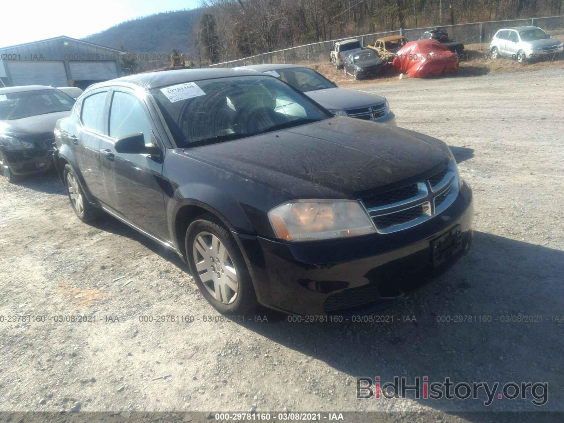 Photo 1C3CDZAB1EN194011 - DODGE AVENGER 2014