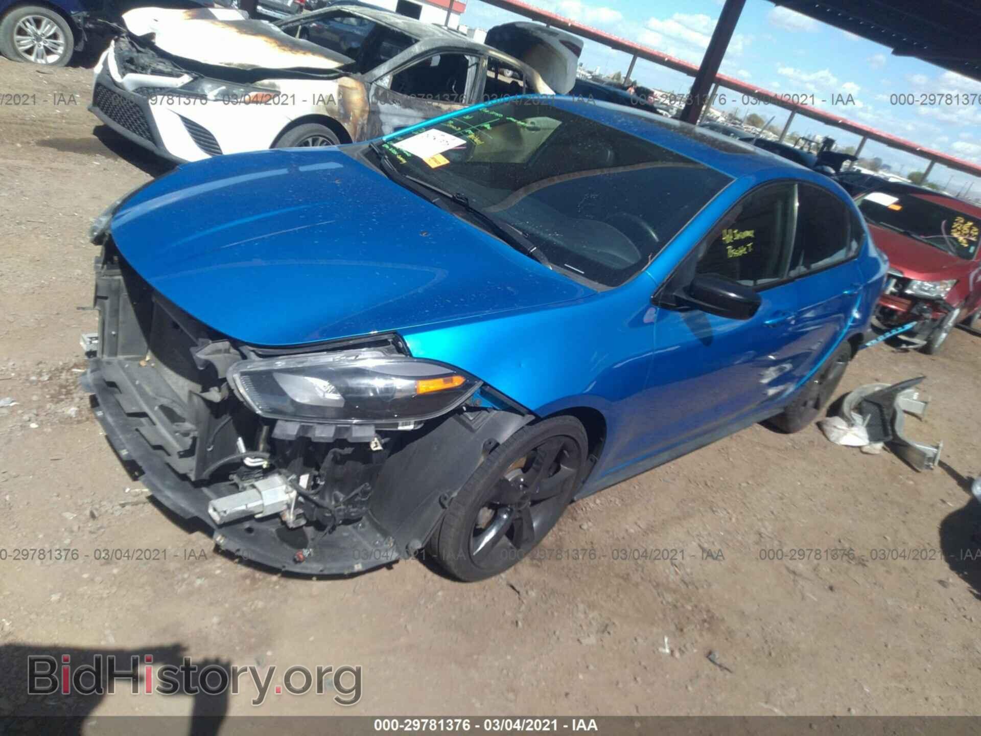 2015 DODGE DART - VIN: 1C3CDFBB3FD224730 - Фото 2
