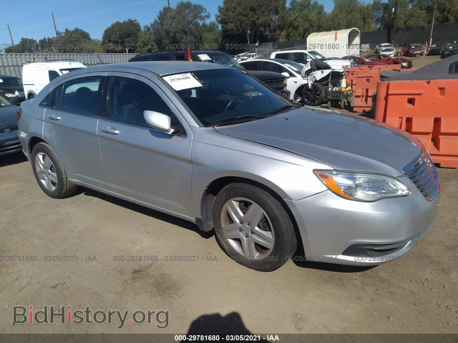 Photo 1C3CCBAB4CN202903 - CHRYSLER 200 2012