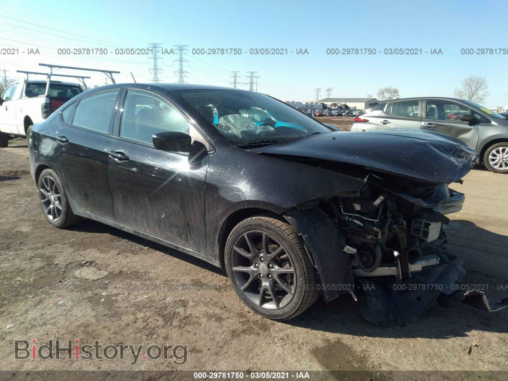 Фотография 1C3CDFAA3GD533544 - DODGE DART 2016