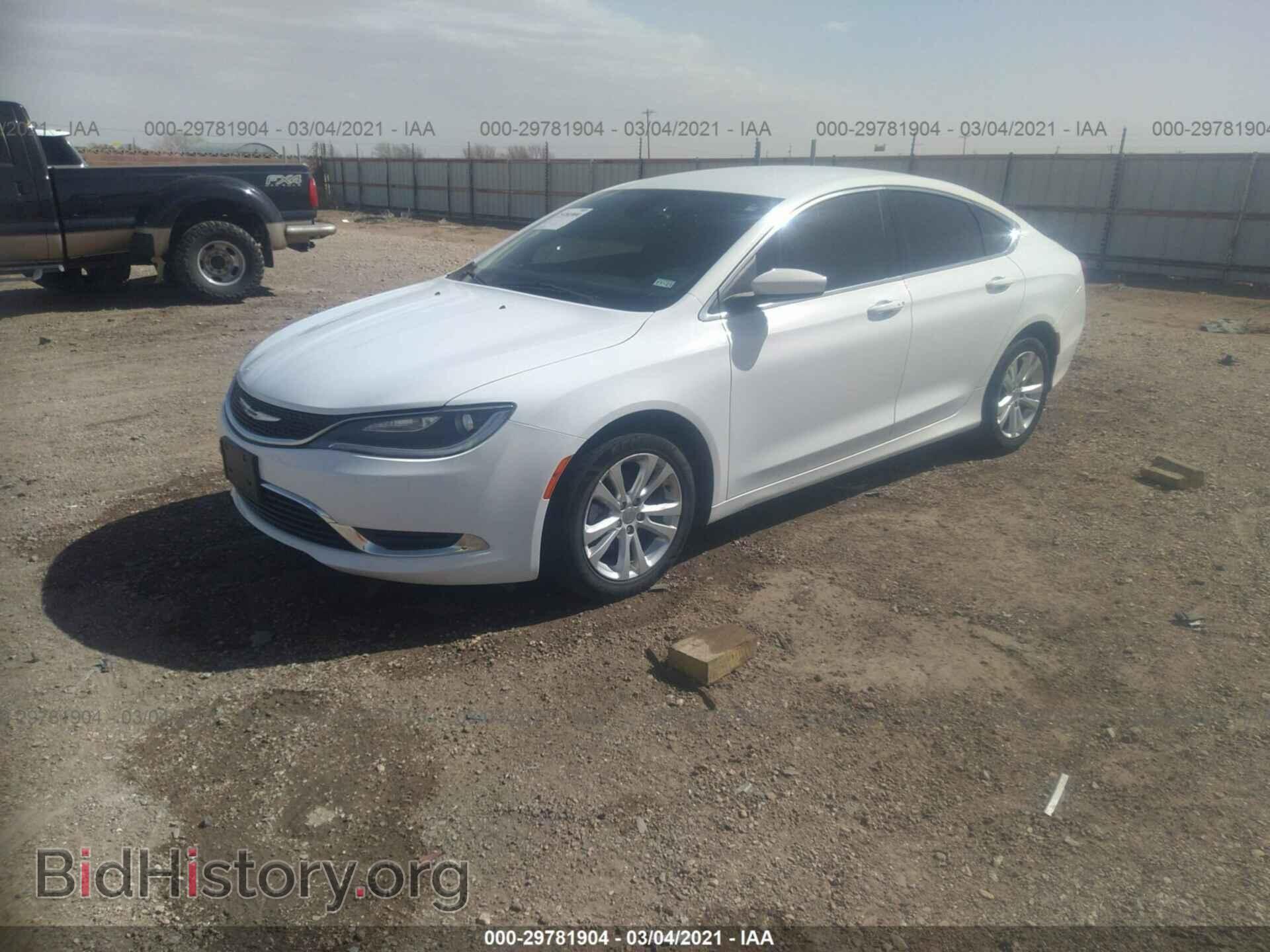 2015 CHRYSLER 200 - VIN: 1C3CCCAB9FN660303 - Фото 2