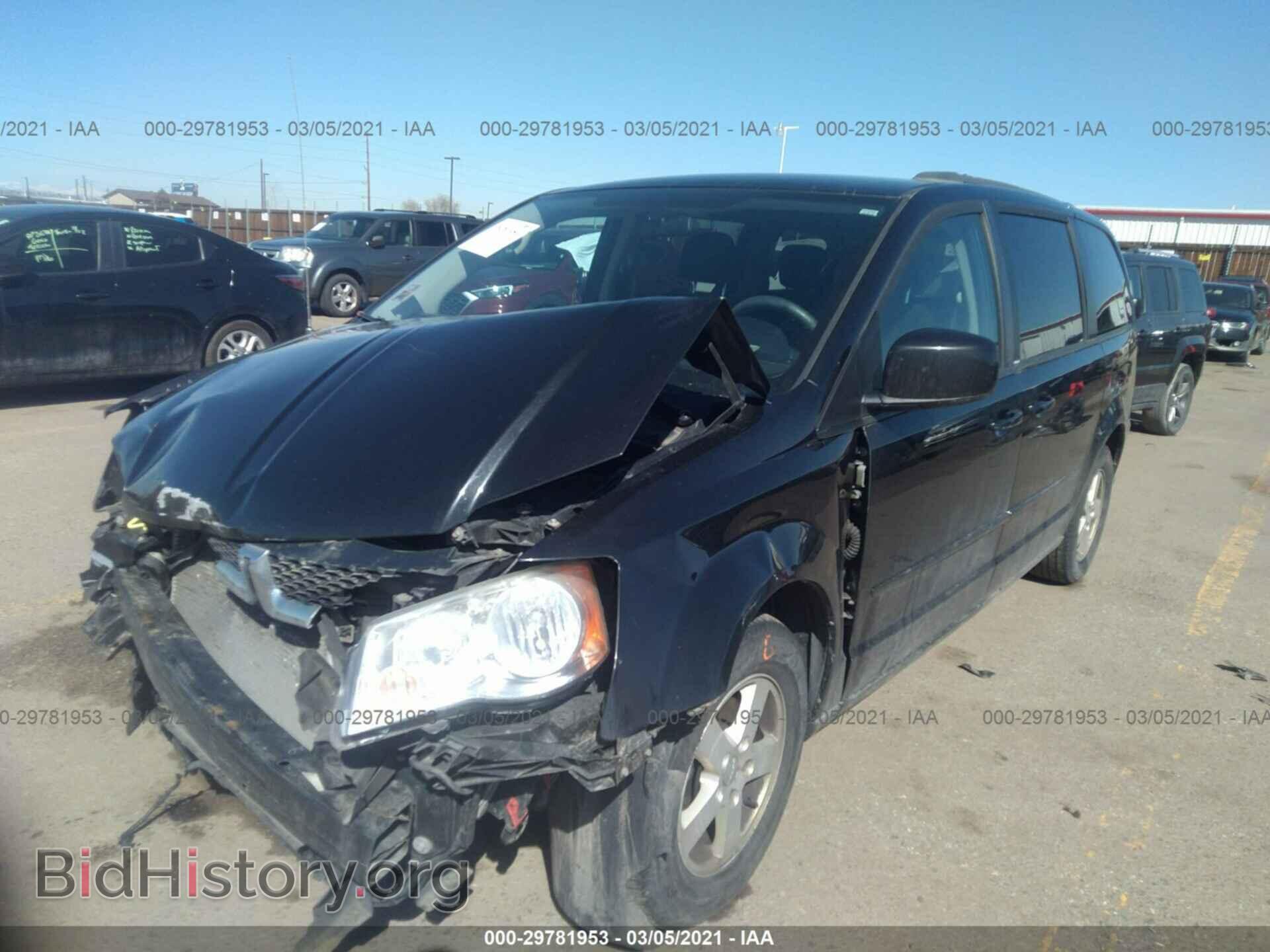 2012 DODGE GRAND CARAVAN - VIN: 2C4RDGCG9CR332879 - Фото 2