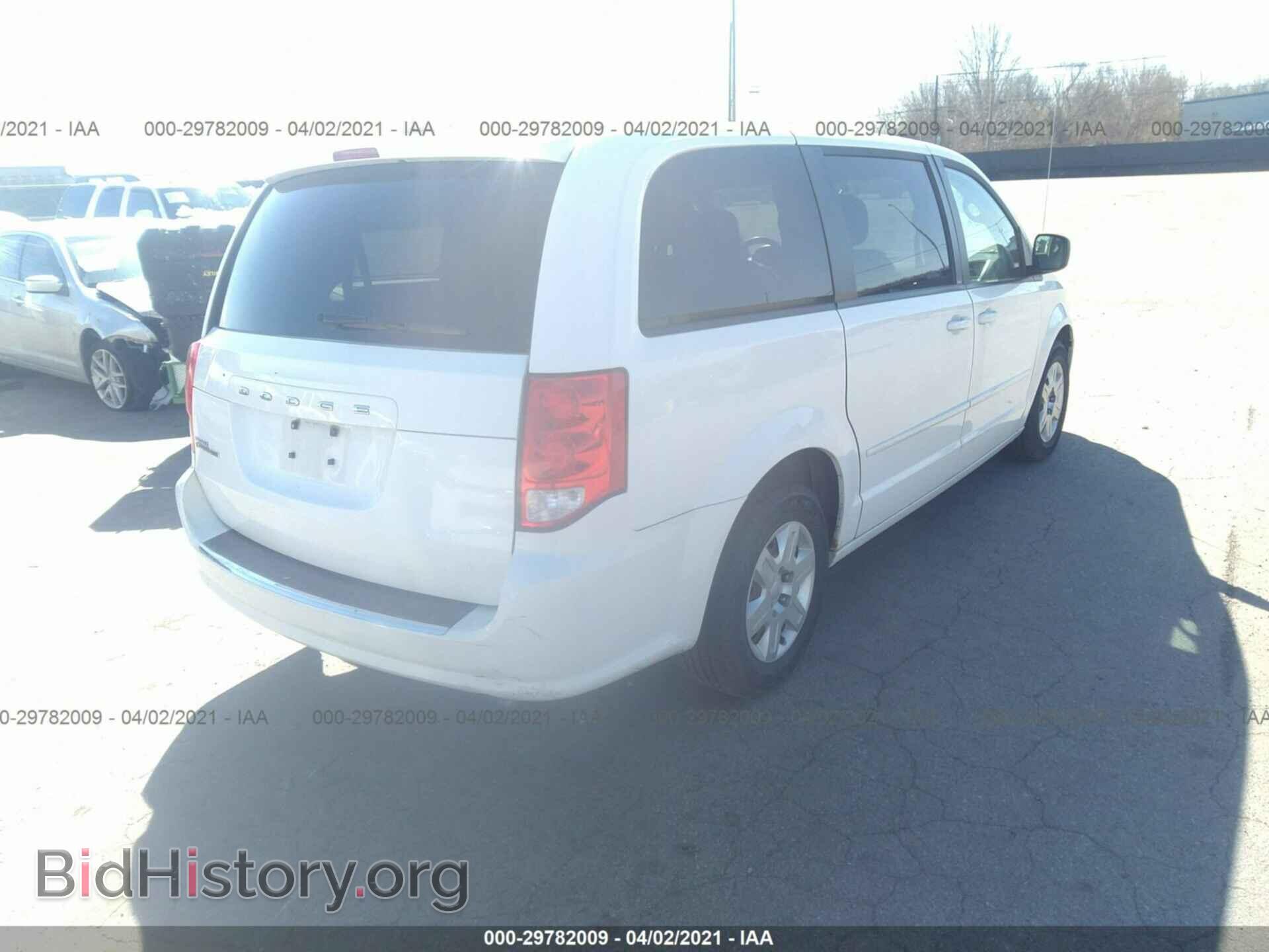 2012 DODGE GRAND CARAVAN - VIN: 2C4RDGBG7CR360102 - Фото 4