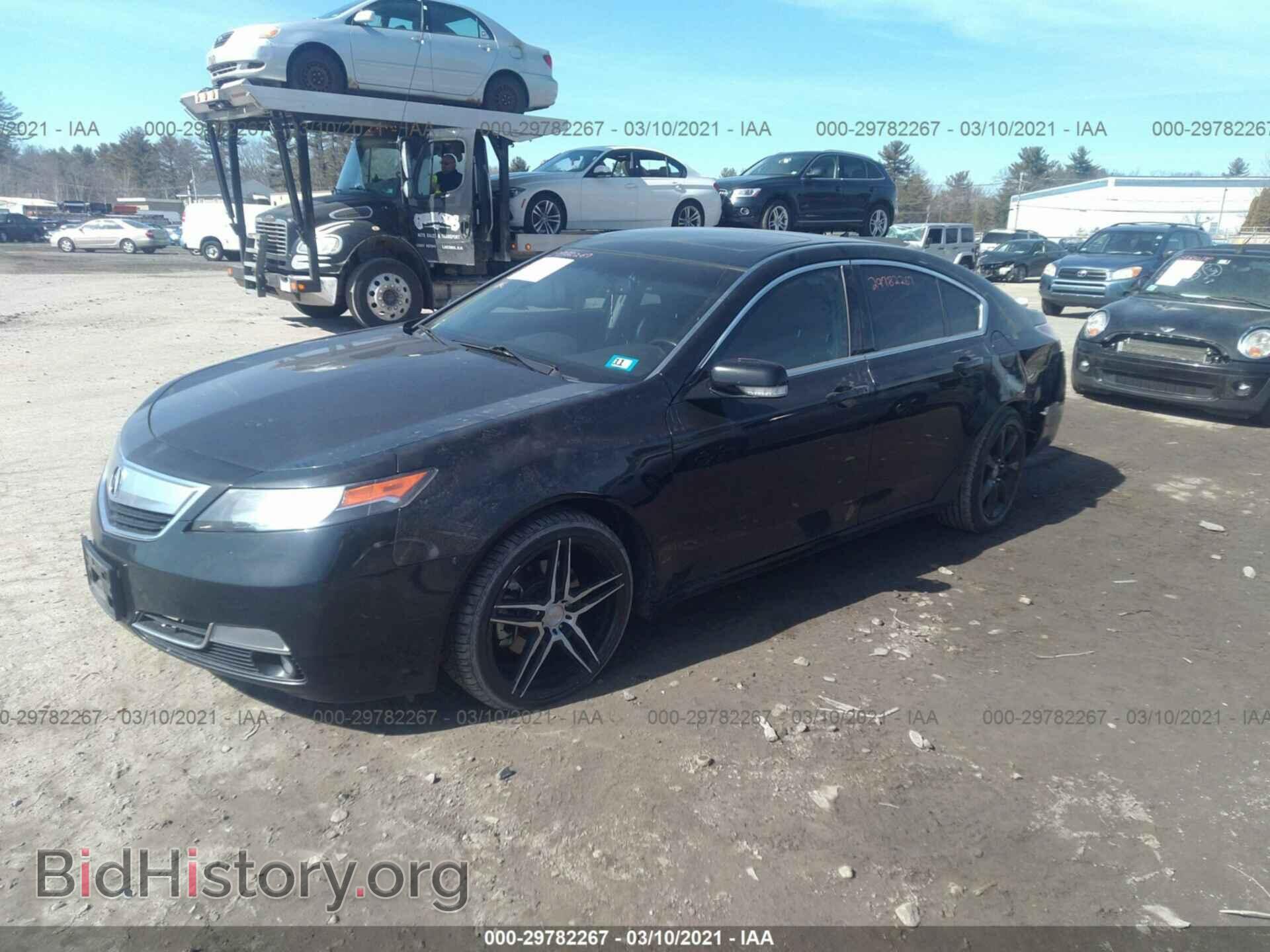 2012 ACURA TL - VIN: 19UUA8F54CA015925 - Фото 2