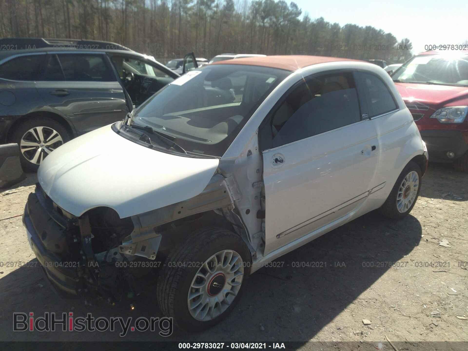 2015 FIAT 500C - VIN: 3C3CFFER5FT690267 - Фото 2