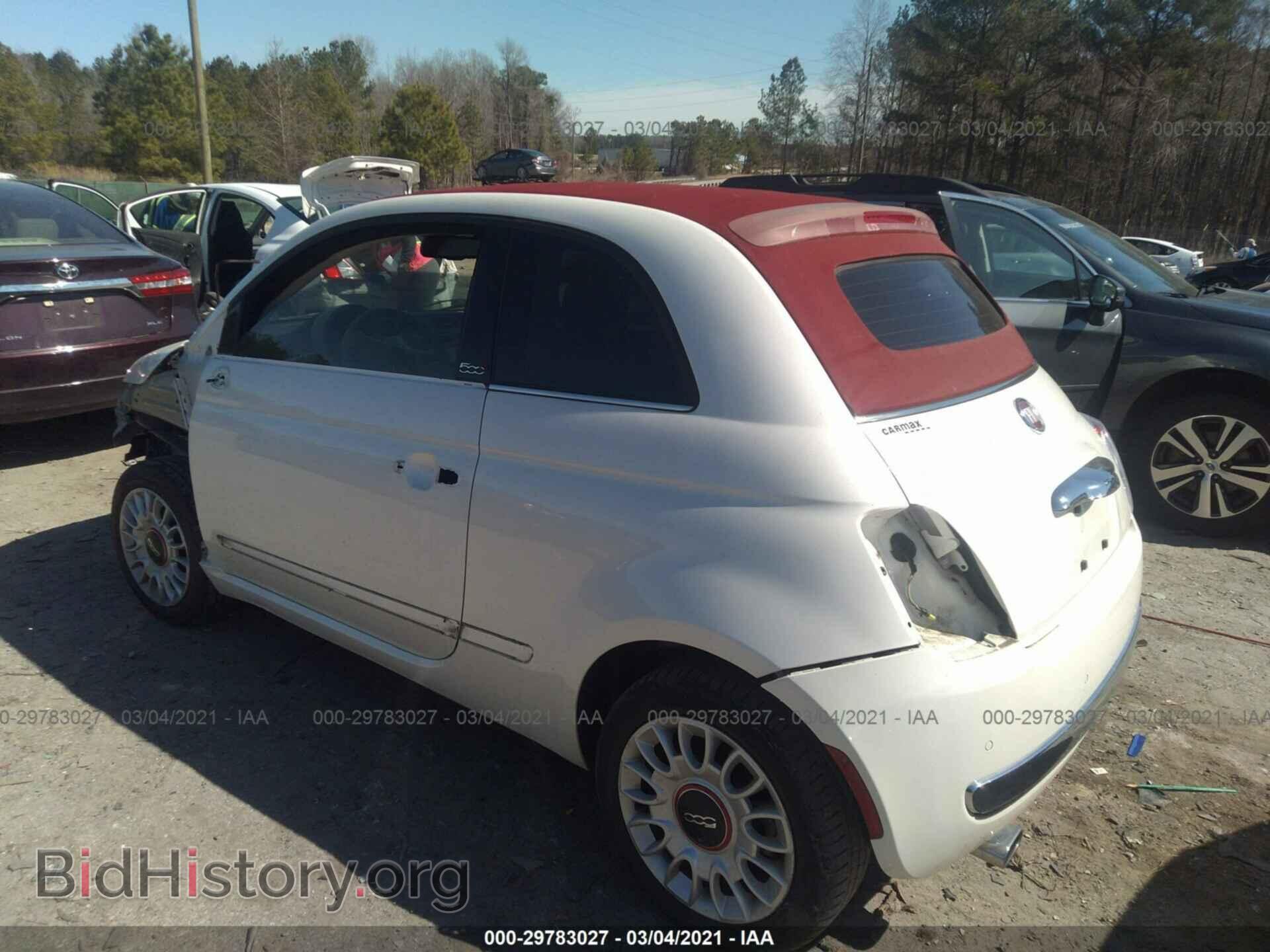 2015 FIAT 500C - VIN: 3C3CFFER5FT690267 - Фото 3