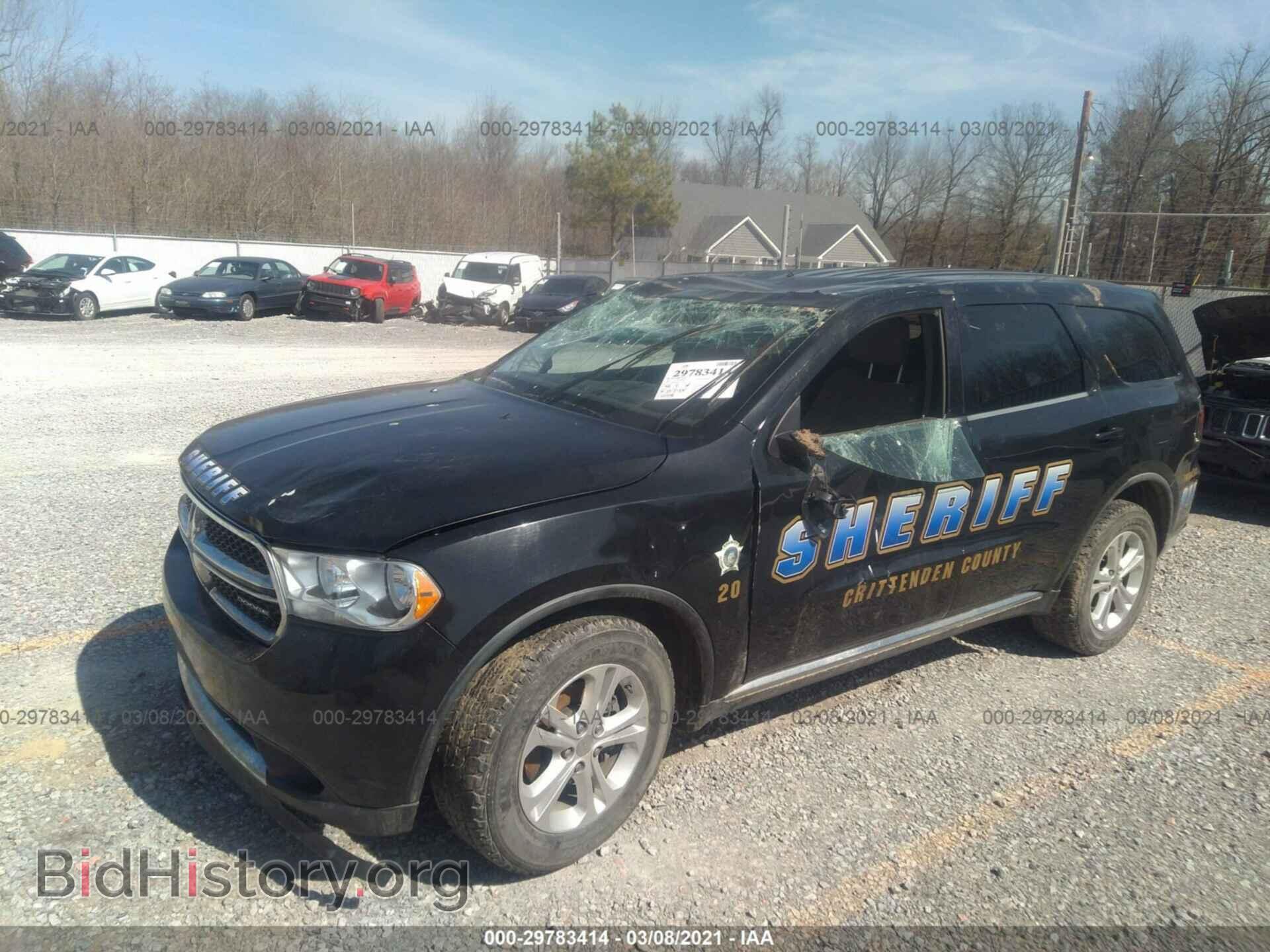 2012 DODGE DURANGO - VIN: 1C4RDJAG6CC173182 - Фото 2