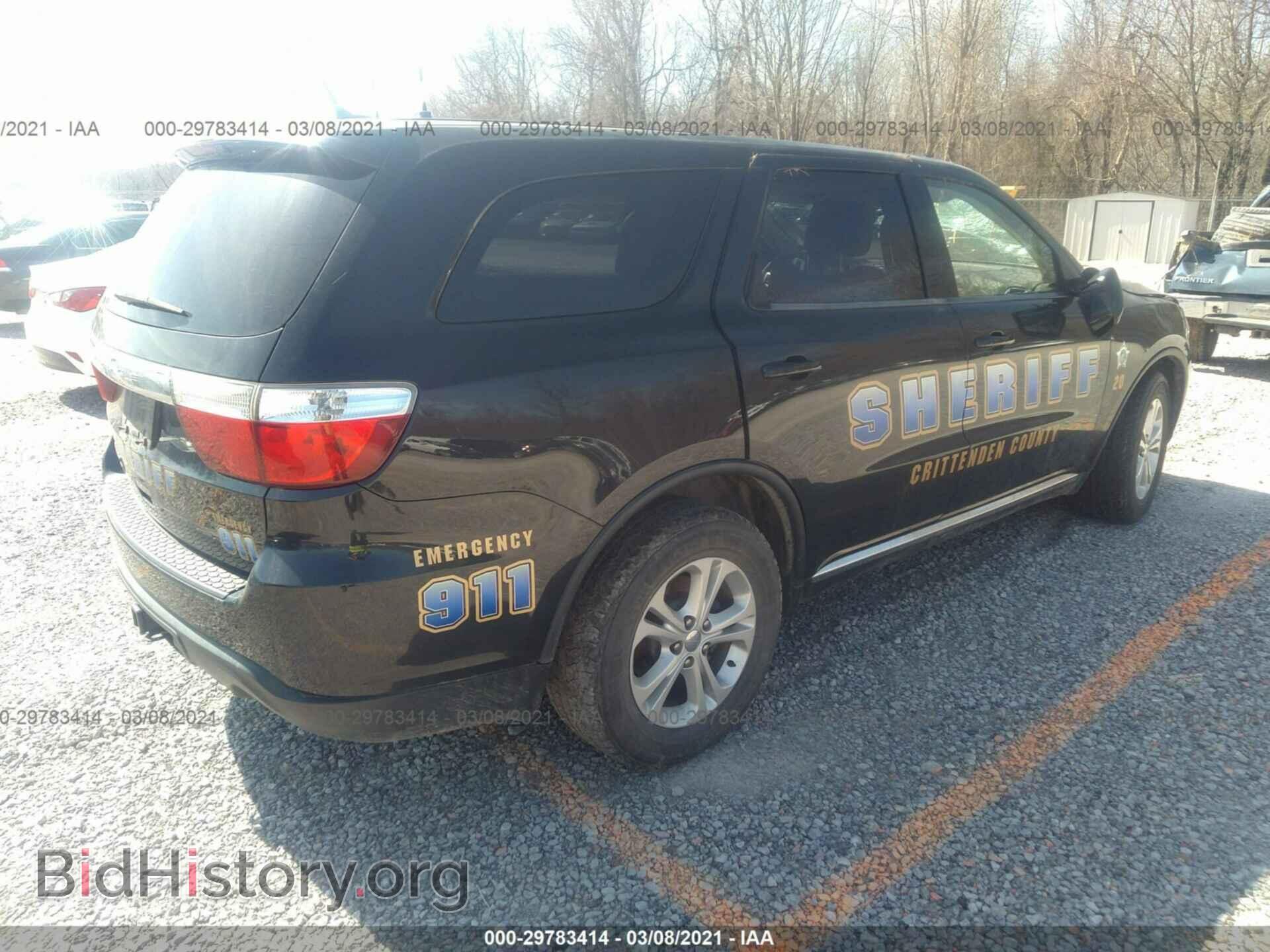 2012 DODGE DURANGO - VIN: 1C4RDJAG6CC173182 - Фото 4
