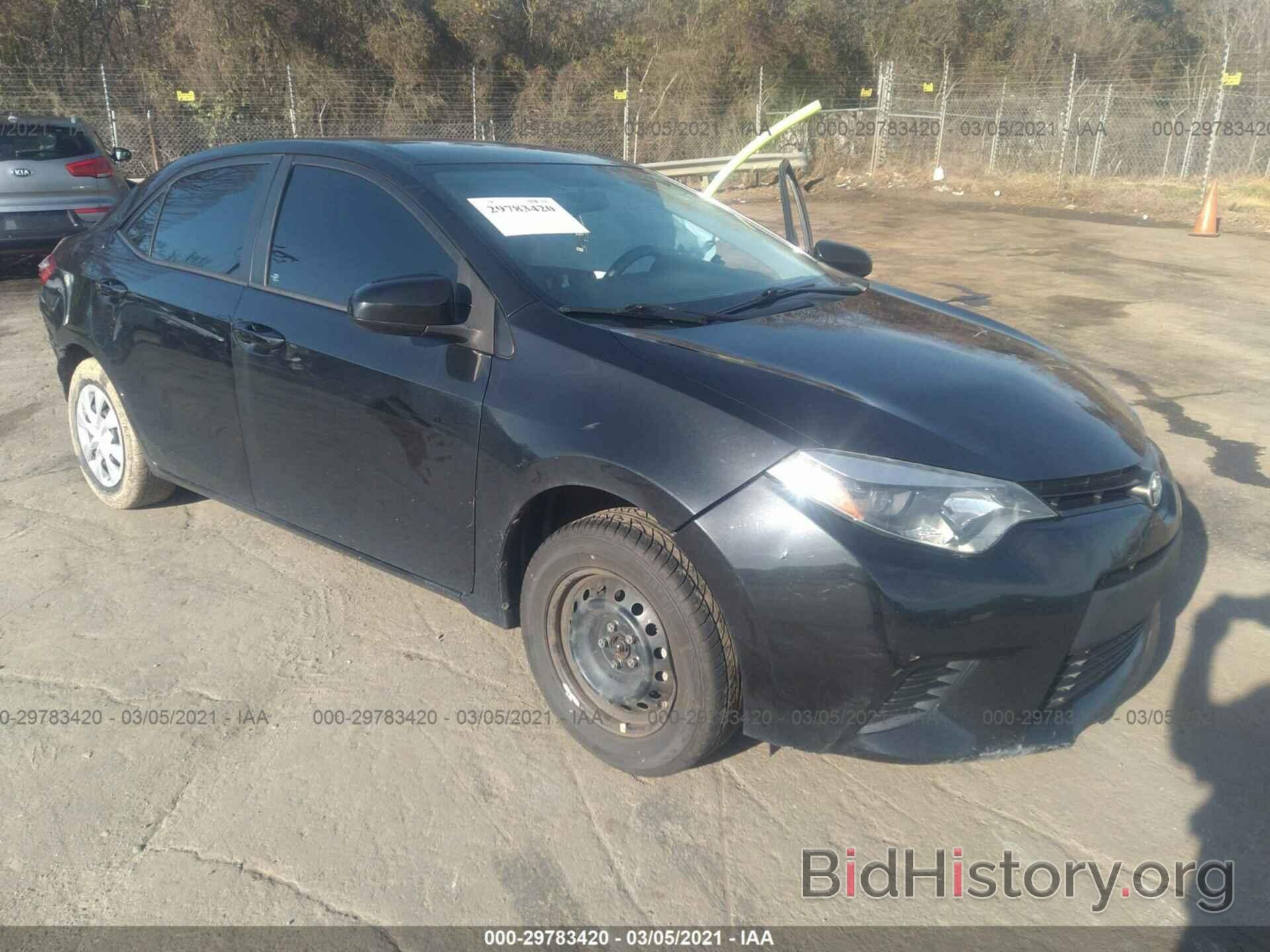 Photo 2T1BURHE8GC694809 - TOYOTA COROLLA 2016