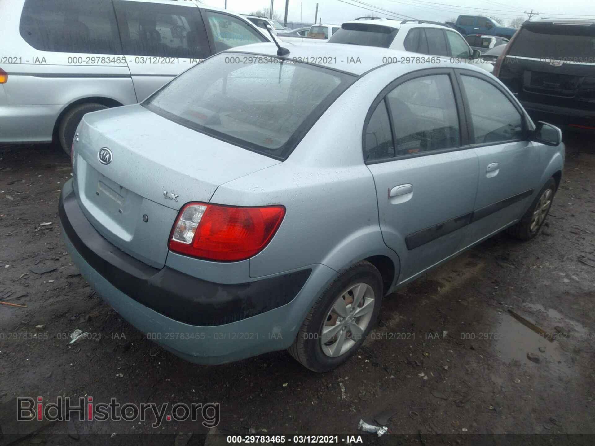 2008 KIA RIO - VIN: KNADE123086303902 - Фото 4