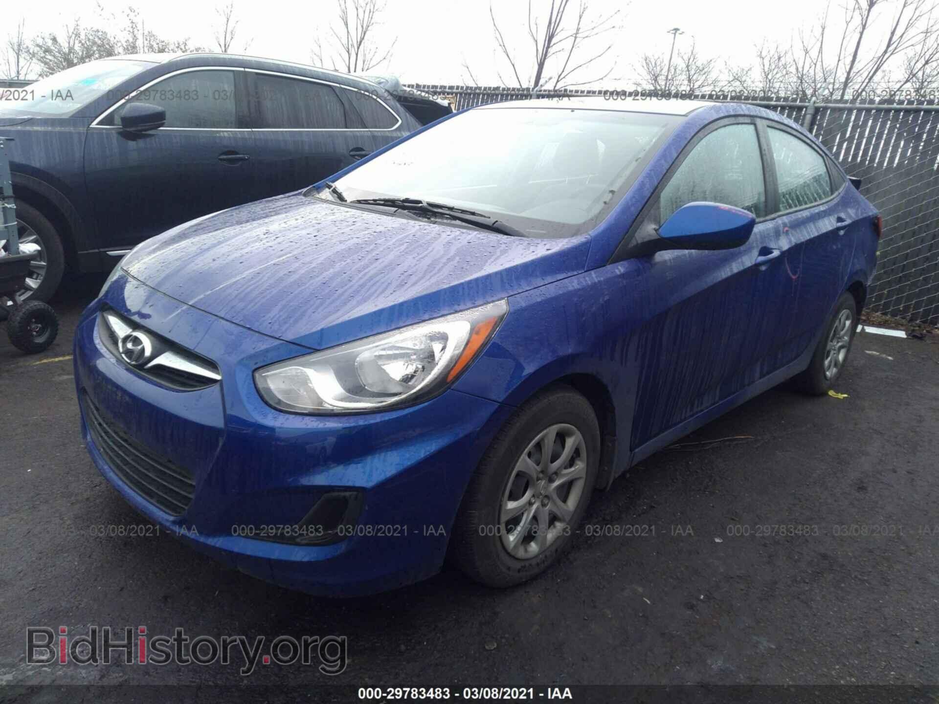 2014 HYUNDAI ACCENT - VIN: KMHCT4AE4EU755900 - Фото 2