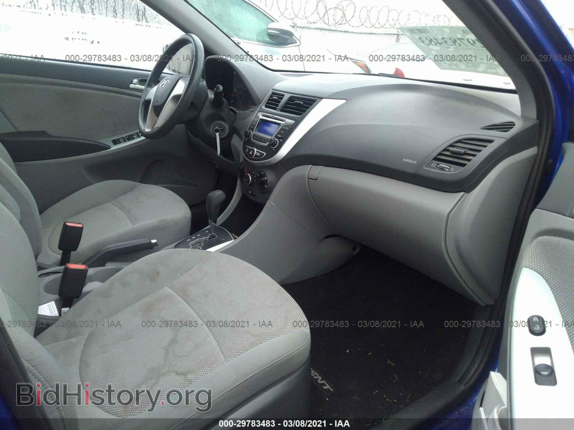 2014 HYUNDAI ACCENT - VIN: KMHCT4AE4EU755900 - Фото 5