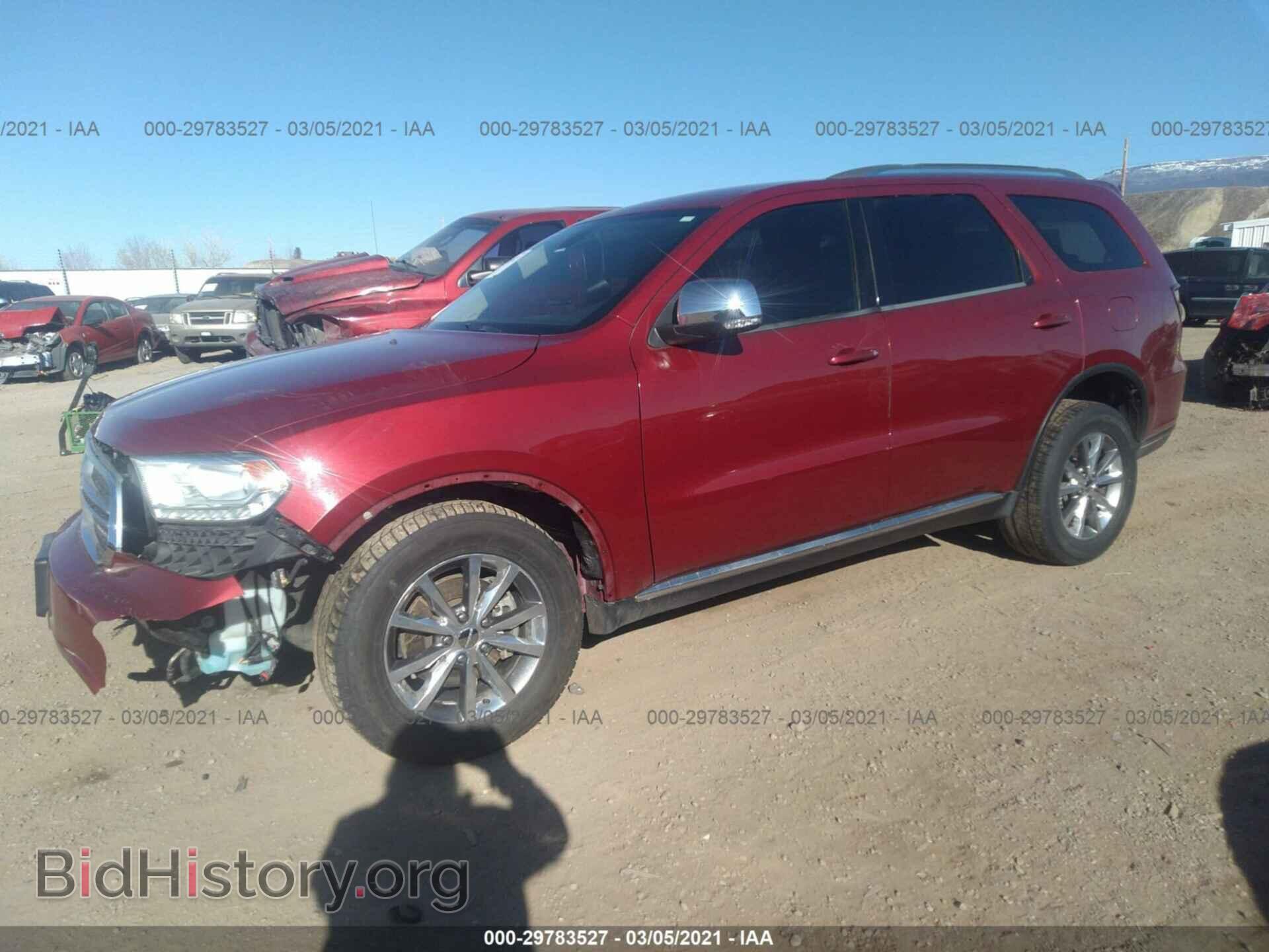 2014 DODGE DURANGO - VIN: 1C4RDJDG7EC451070 - Фото 2