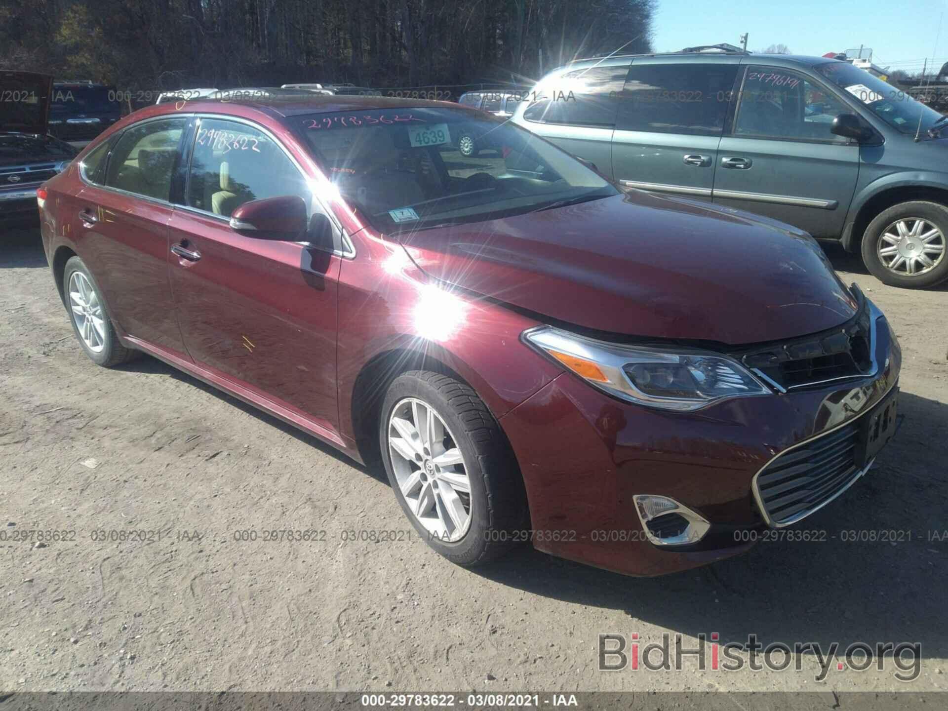 Photo 4T1BK1EB3DU006307 - TOYOTA AVALON 2013