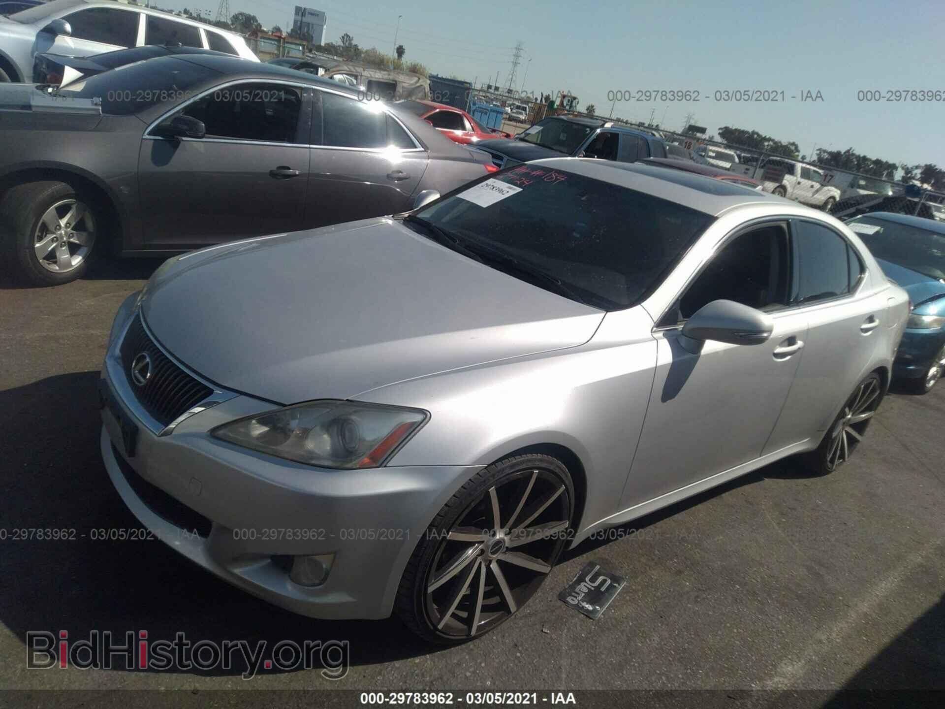 2009 LEXUS IS 250 - VIN: JTHBK262695105180 - Фото 2