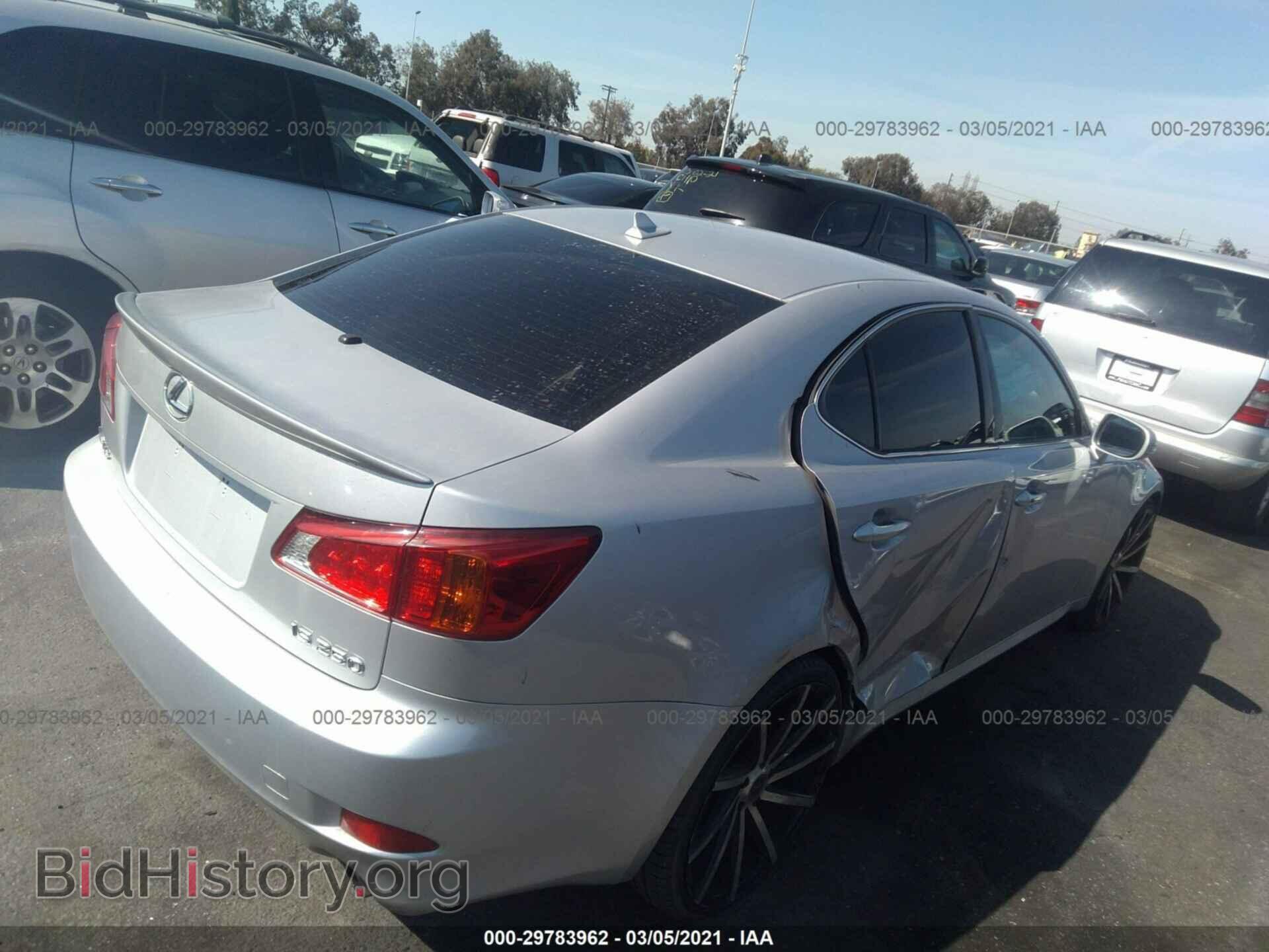 2009 LEXUS IS 250 - VIN: JTHBK262695105180 - Фото 4