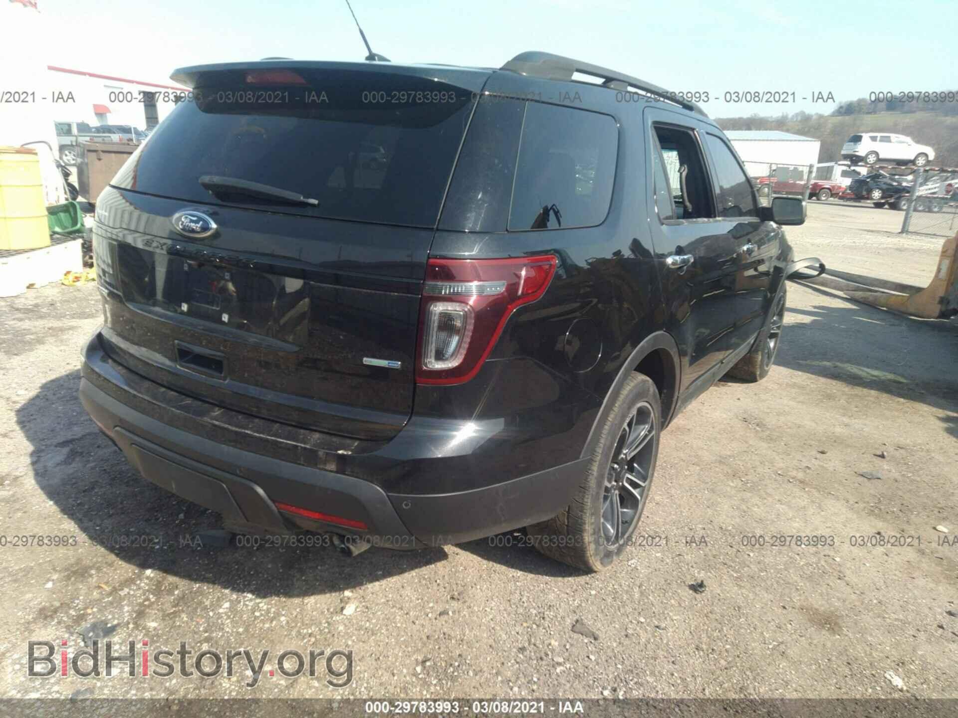 2013 FORD EXPLORER - VIN: 1FM5K8GTXDGB83334 - Фото 4