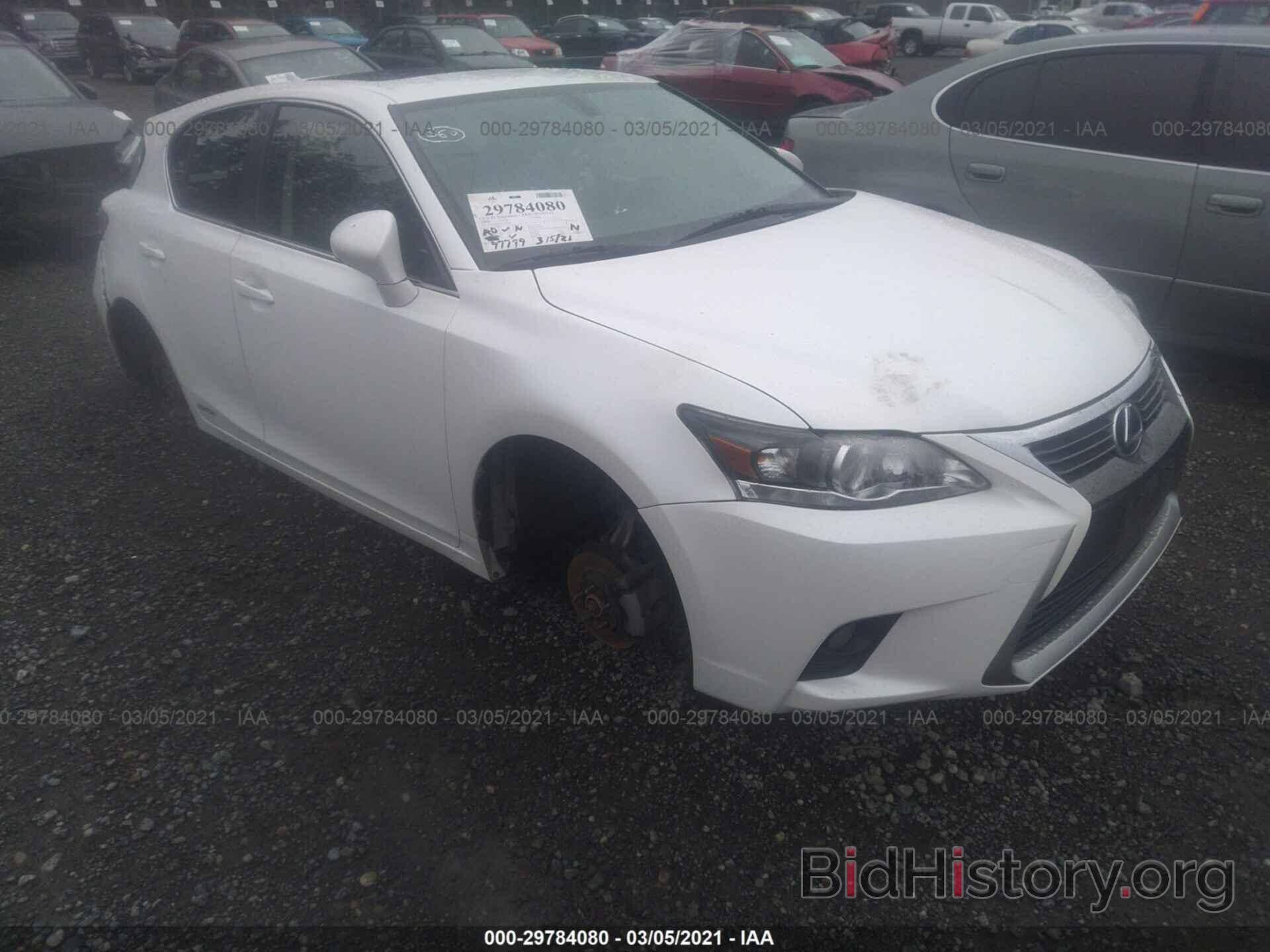 Фотография JTHKD5BH7F2218798 - LEXUS CT 200H 2015