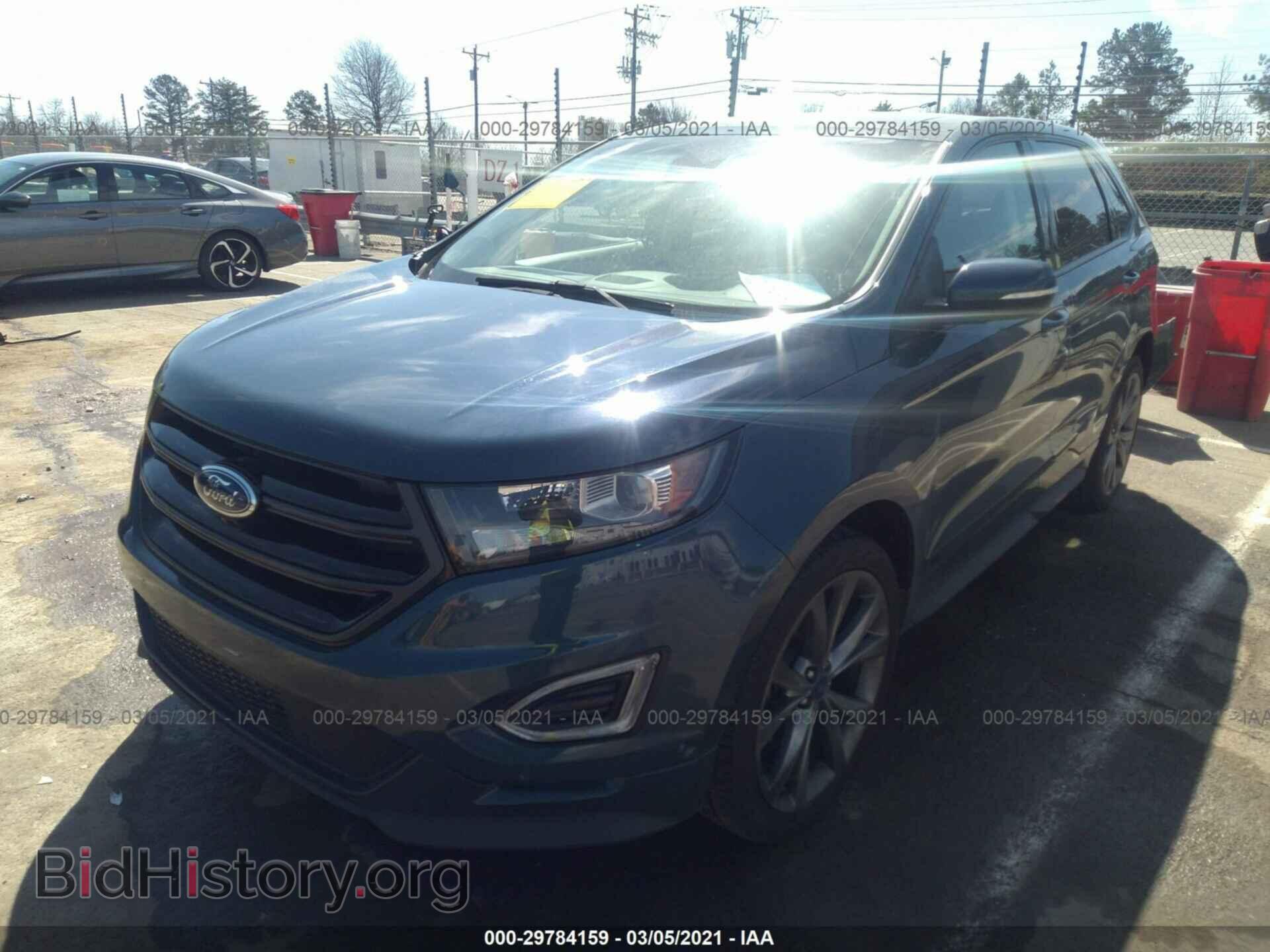 2016 FORD EDGE - VIN: 2FMPK4AP1GBC23227 - Фото 2