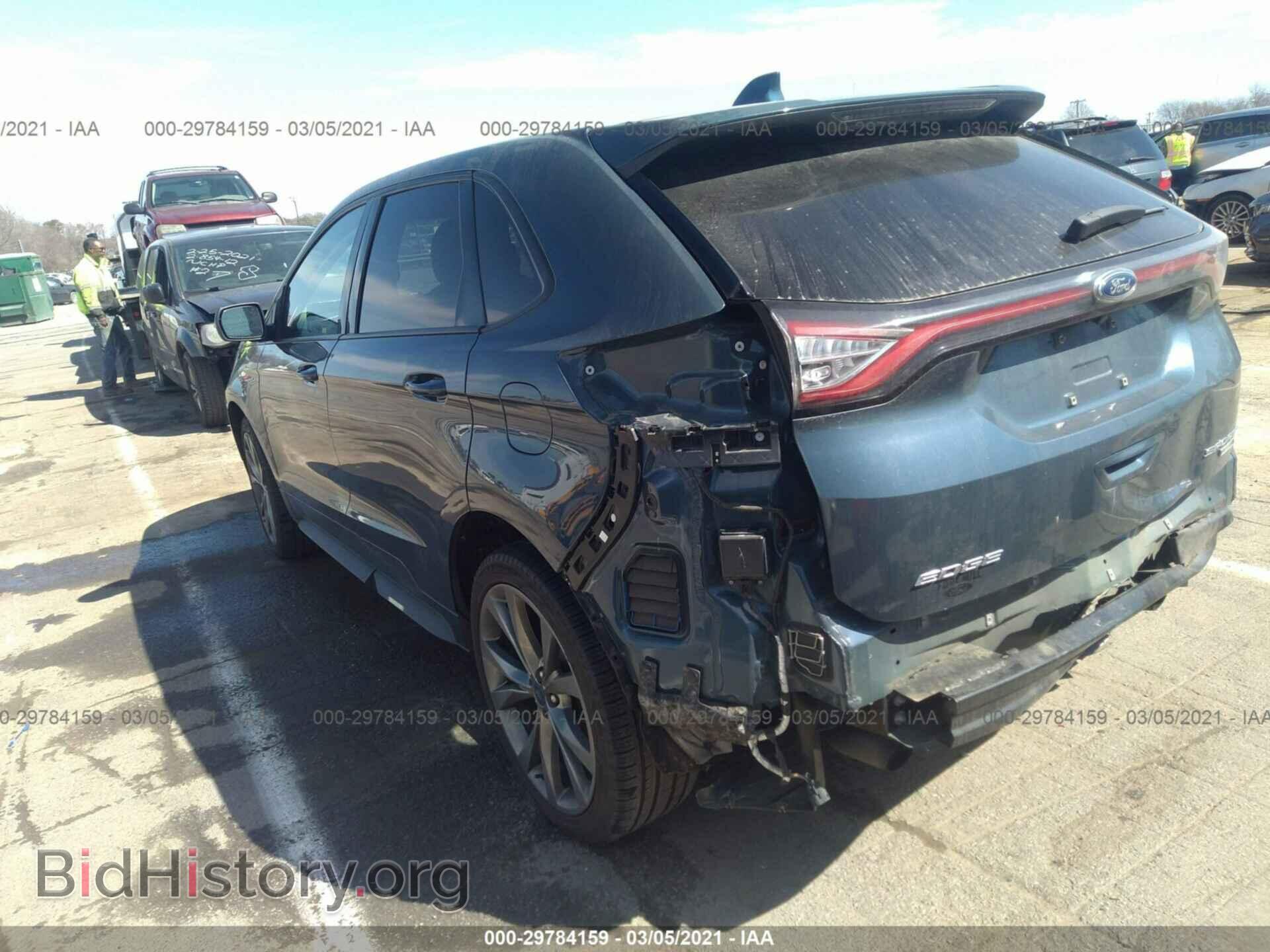 2016 FORD EDGE - VIN: 2FMPK4AP1GBC23227 - Фото 3