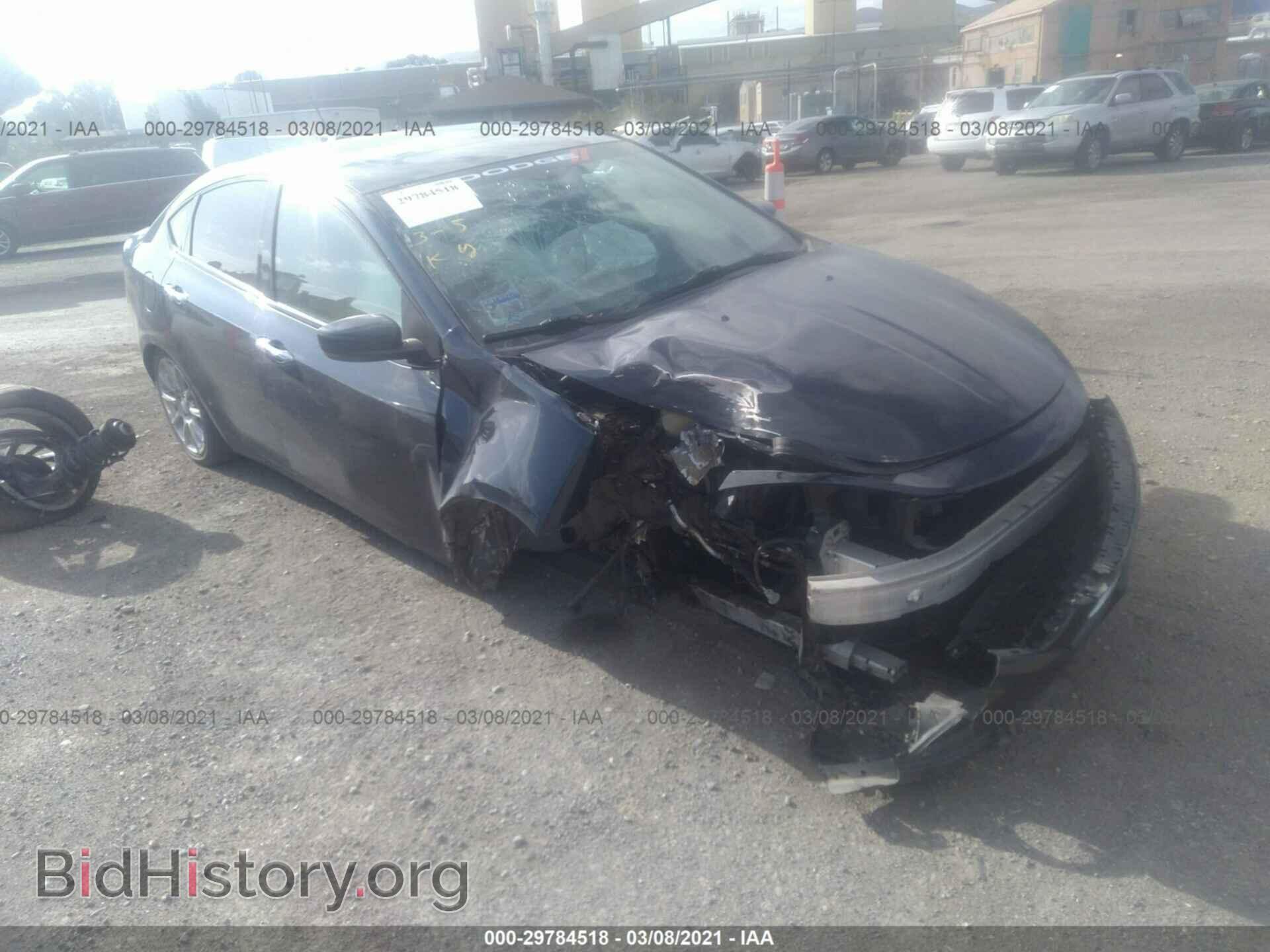 Photo 1C3CDFCH7DD199458 - DODGE DART 2013