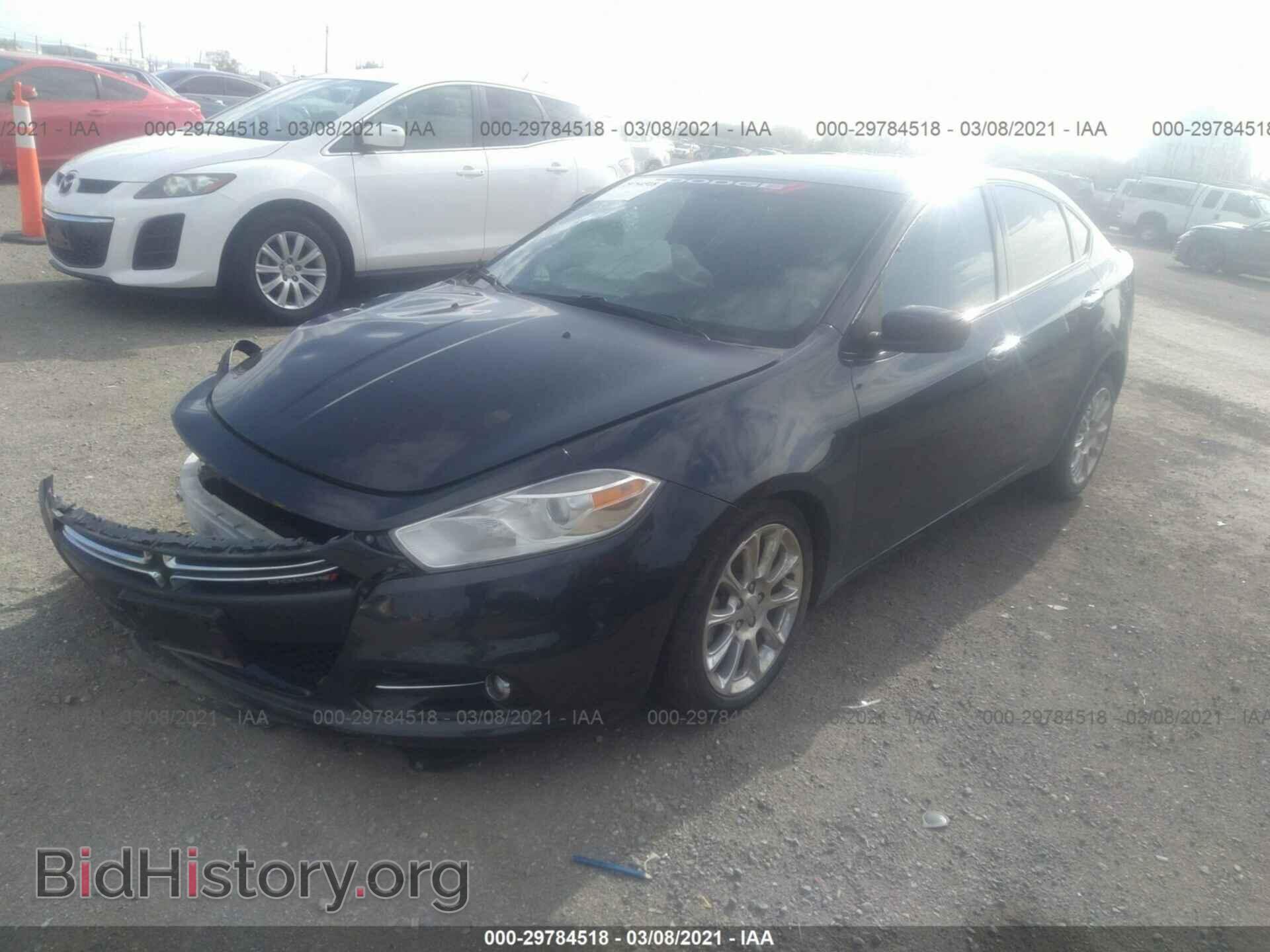 2013 DODGE DART - VIN: 1C3CDFCH7DD199458 - Фото 2