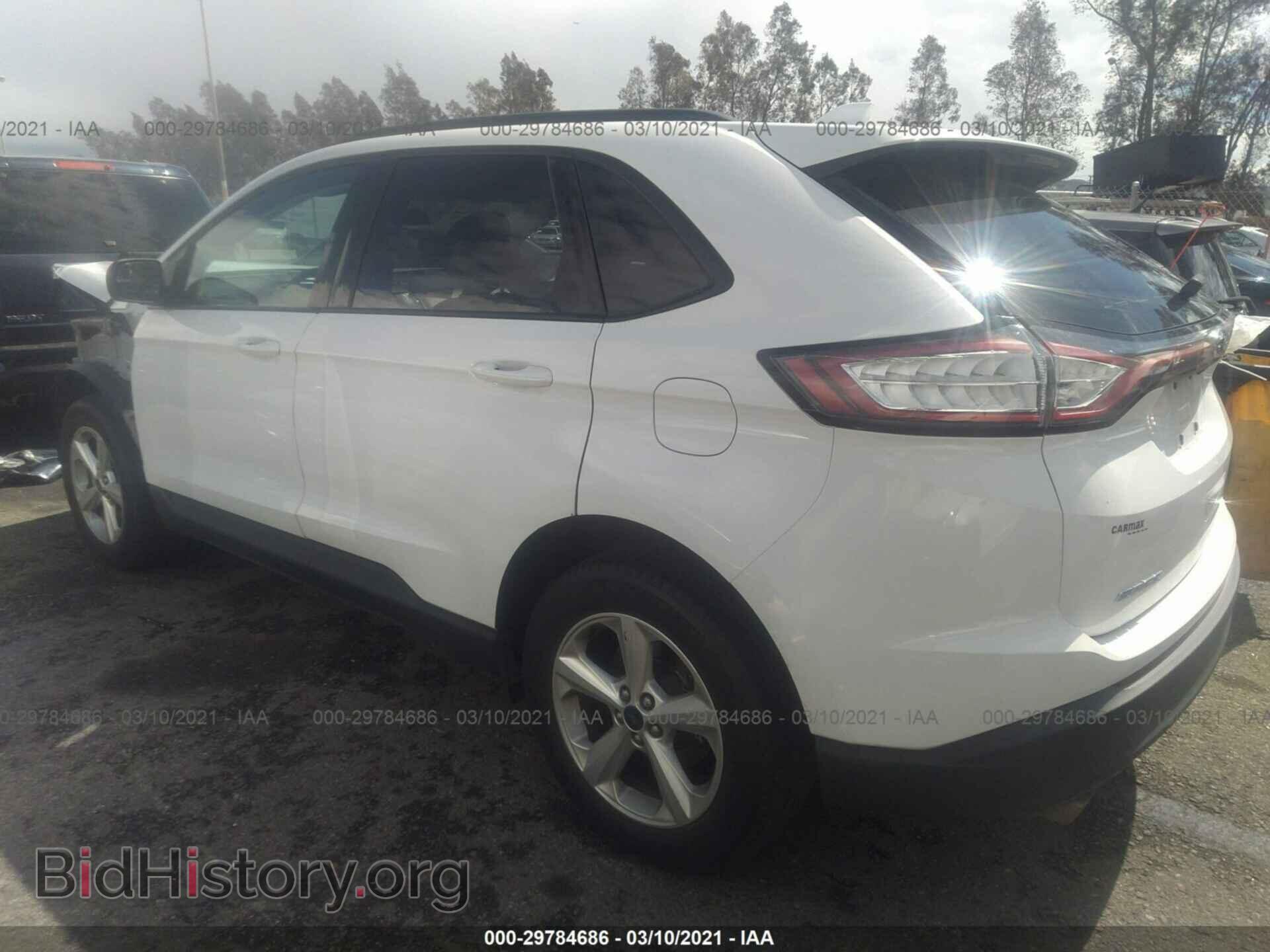 2015 FORD EDGE - VIN: 2FMTK3G99FBC17658 - Фото 3