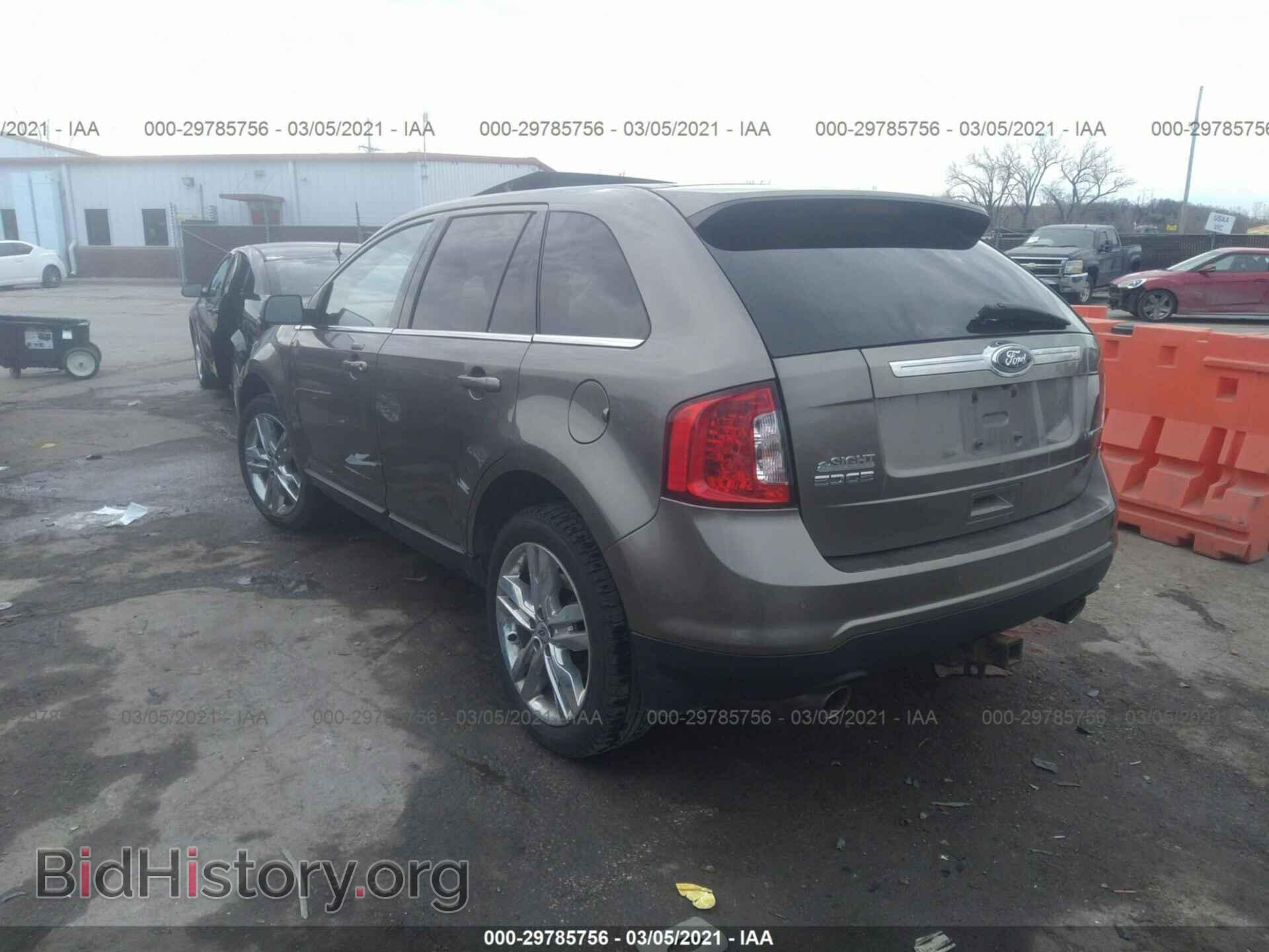 2013 FORD EDGE - VIN: 2FMDK3KCXDBB86571 - Фото 3