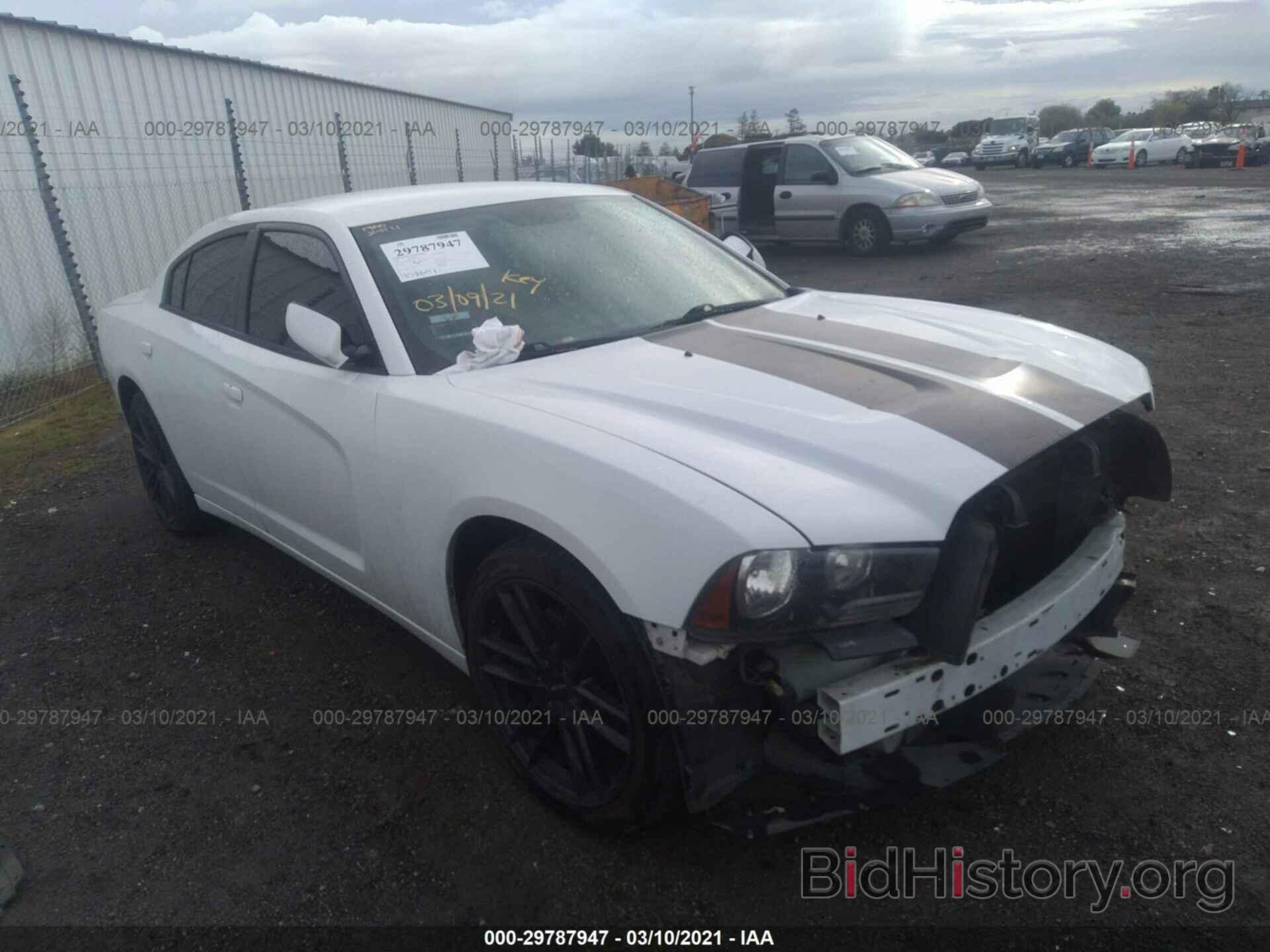 Photo 2C3CDXBG7EH277966 - DODGE CHARGER 2014