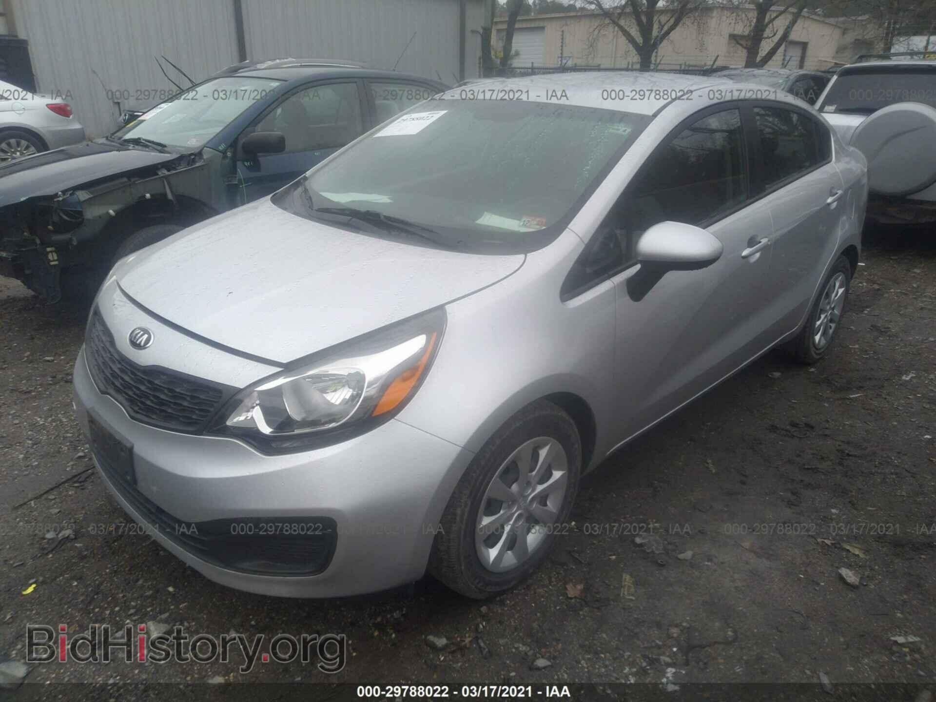 2015 KIA RIO - VIN: KNADM4A38F6462041 - Фото 2