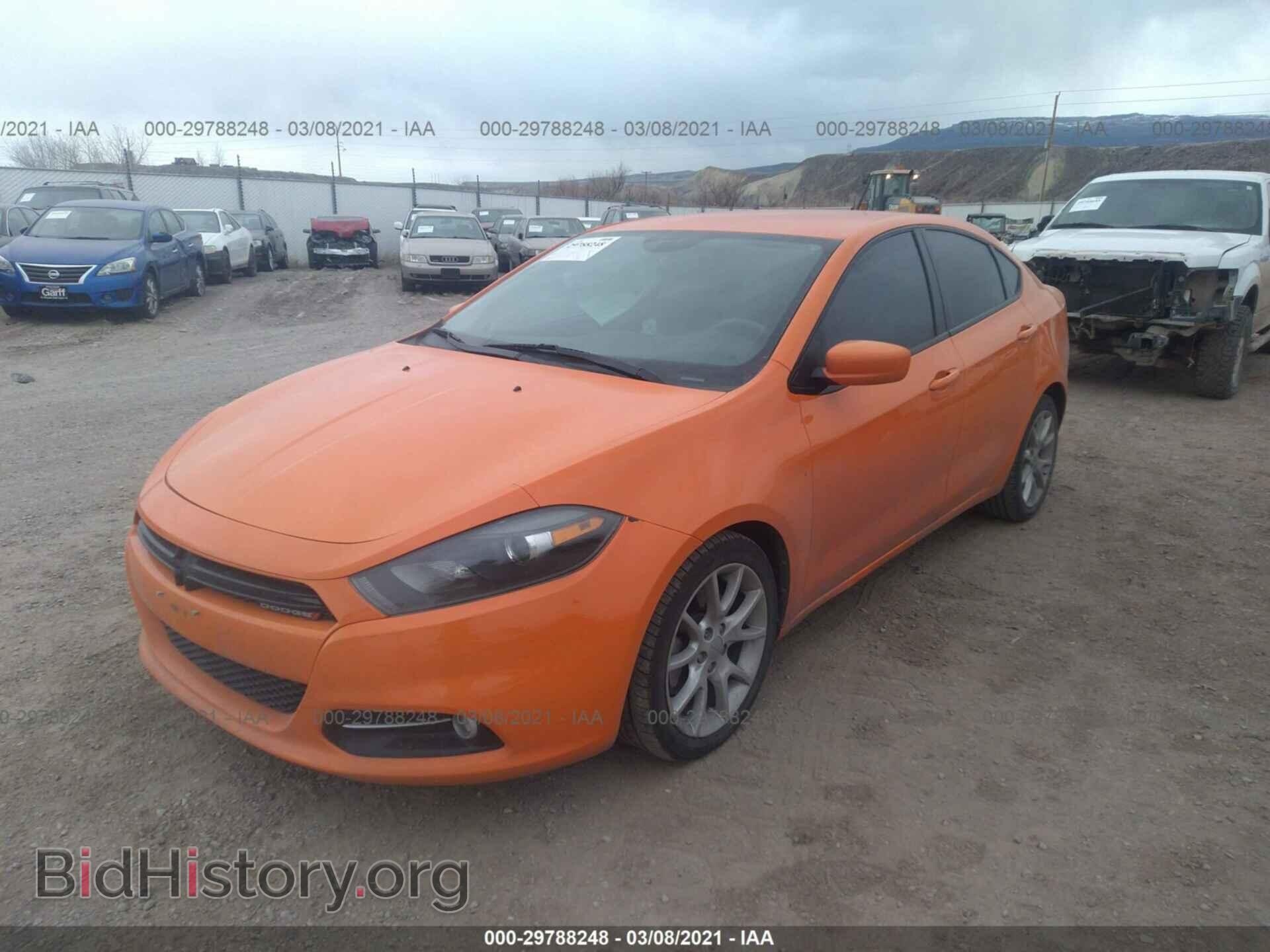2013 DODGE DART - VIN: 1C3CDFBA4DD295570 - Фото 2