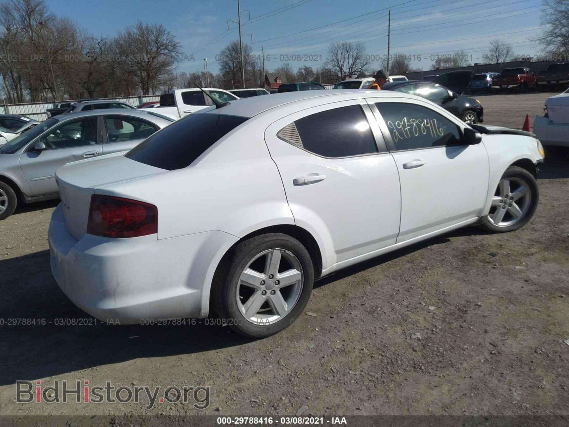 2013 DODGE AVENGER - VIN: 1C3CDZAB1DN567286 - Фото 4