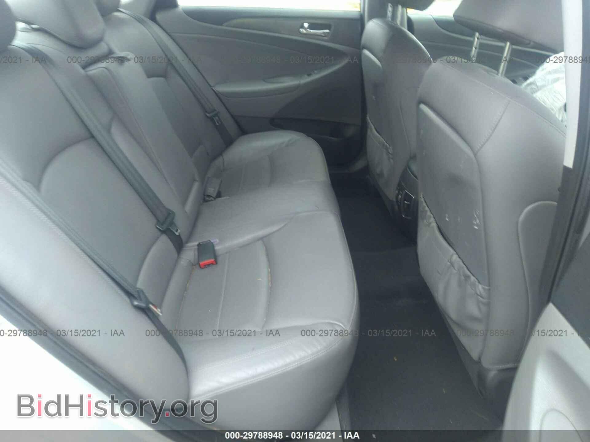 2012 HYUNDAI SONATA - VIN: KMHEC4A4XCA036004 - Фото 8