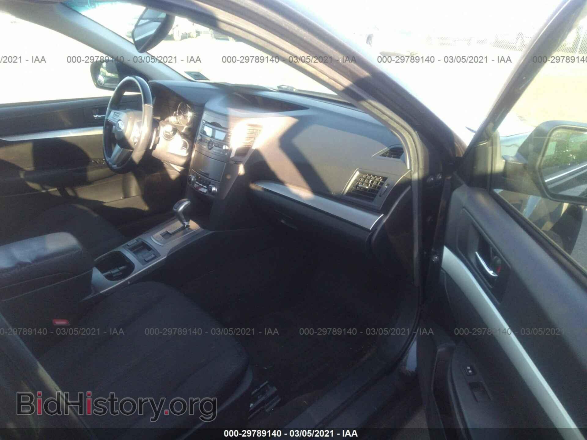 2011 SUBARU OUTBACK - VIN: 4S4BRBGC6B3445186 - Фото 5