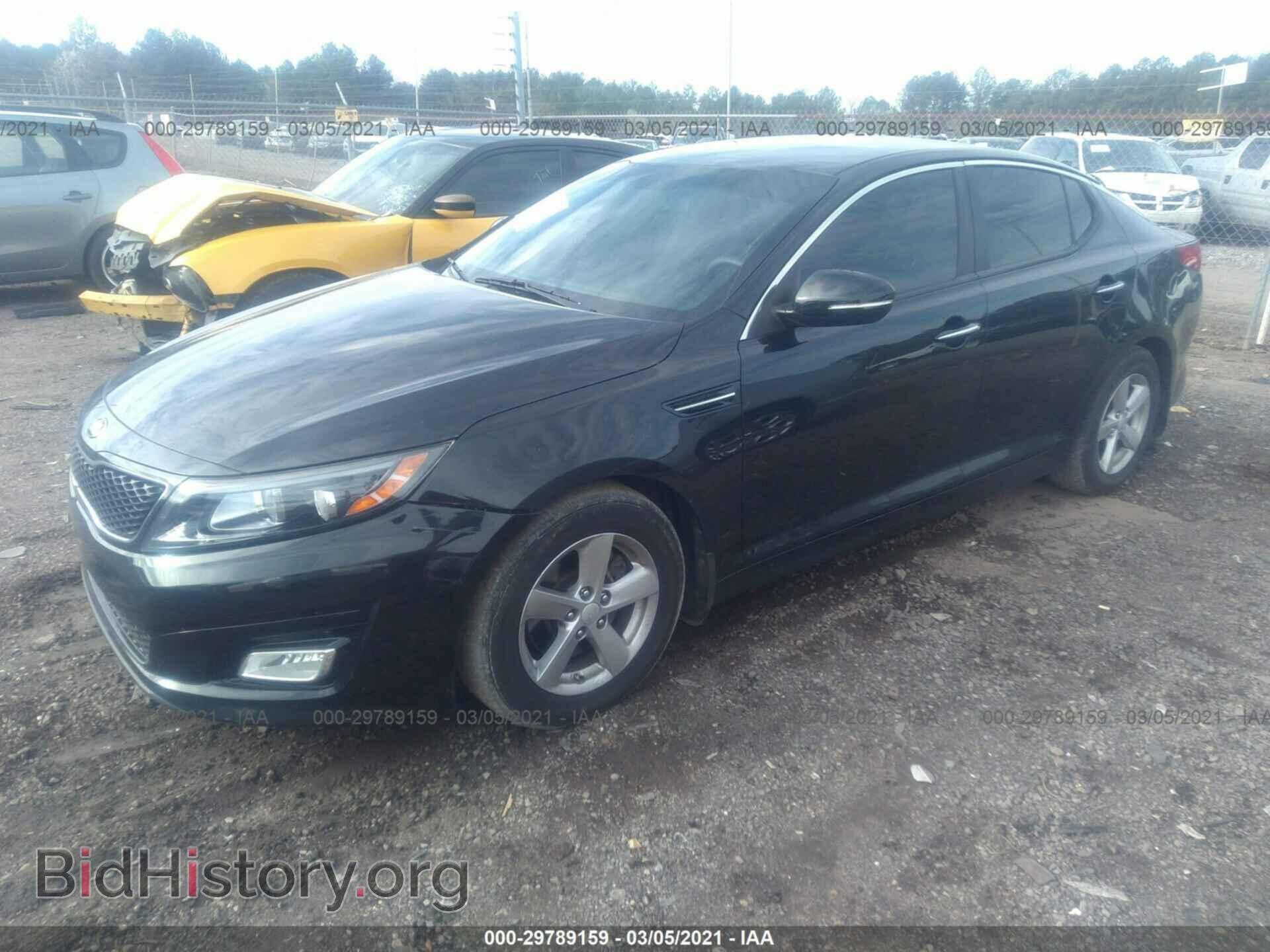 2015 KIA OPTIMA - VIN: 5XXGM4A77FG449530 - Фото 2